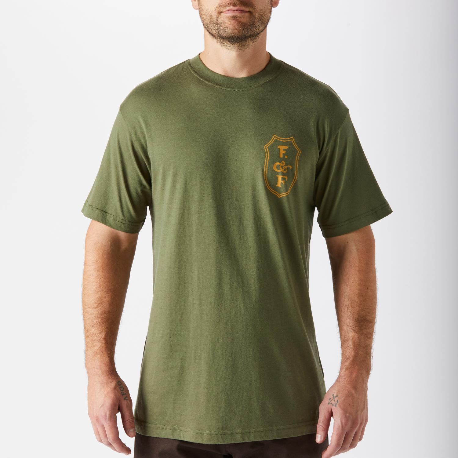 Ranger Tee - Stained Glass Ship - S