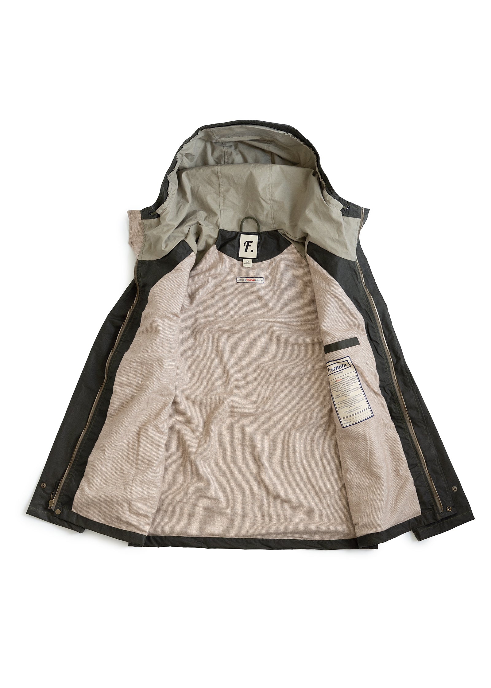 The Freeman – Waxed Cotton - Peat