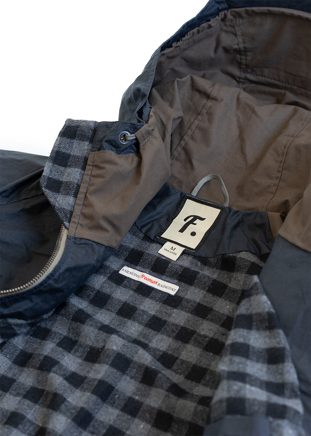 The Freeman – Waxed Cotton - Navy