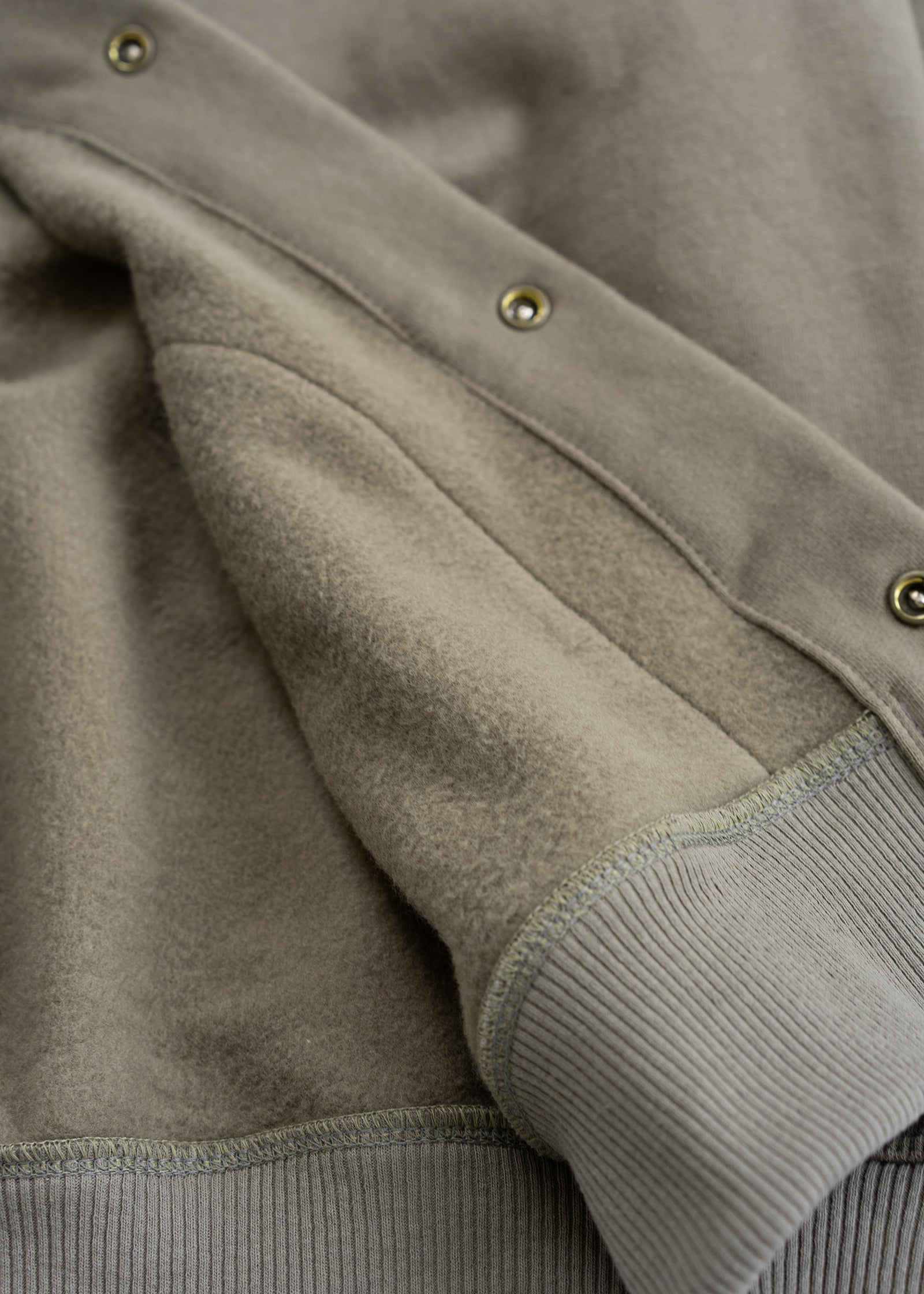 Snap Hoodie - Moss