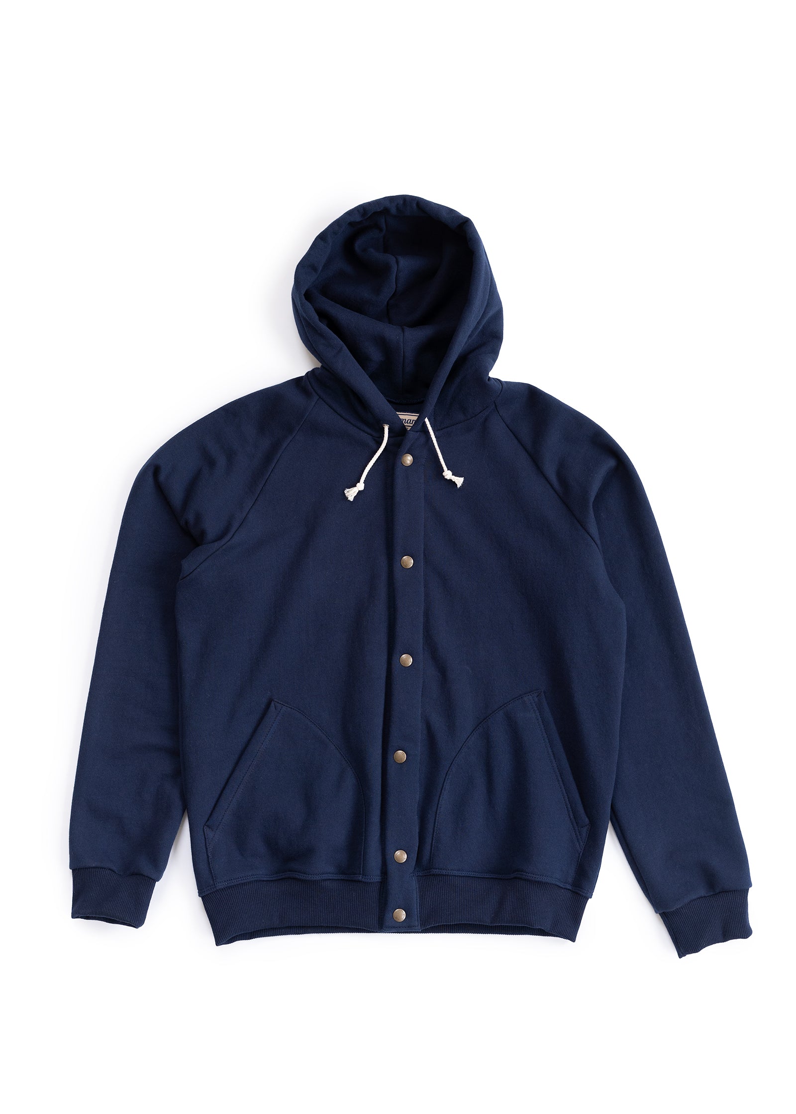 Snap Hoodie - Navy