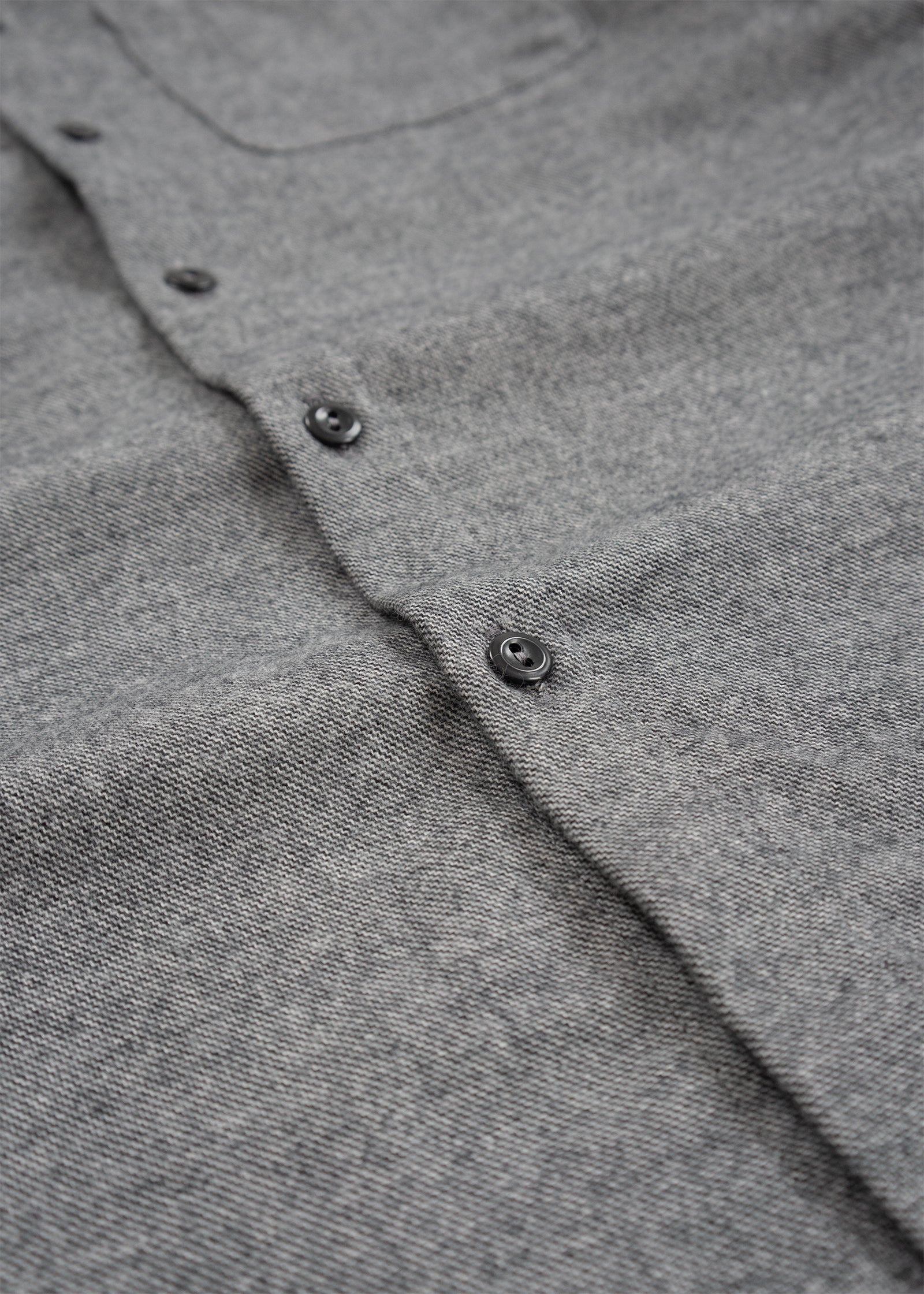 Weathervane Flannel – Black Melange