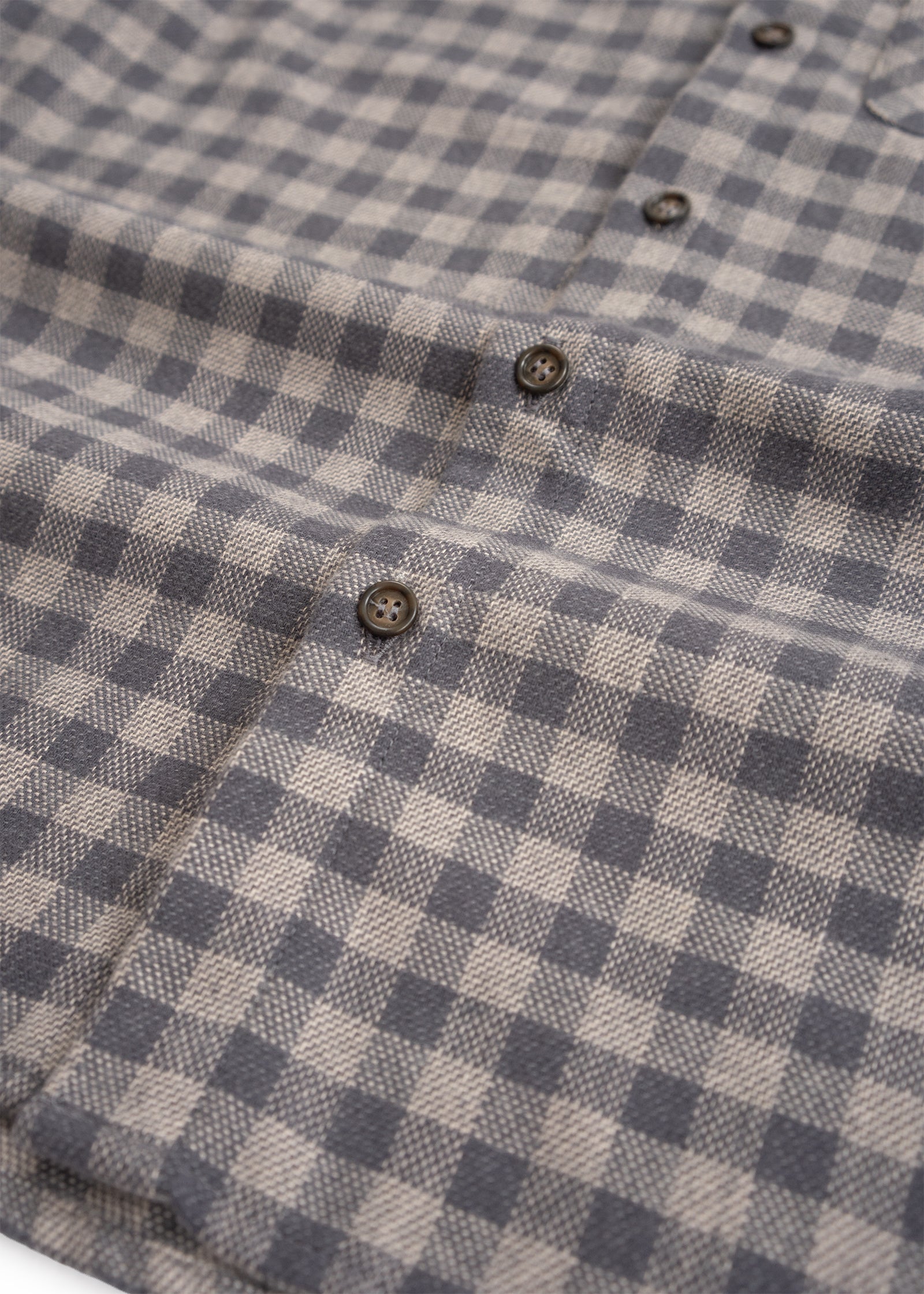 Weathervane Flannel – Slate Grey Check