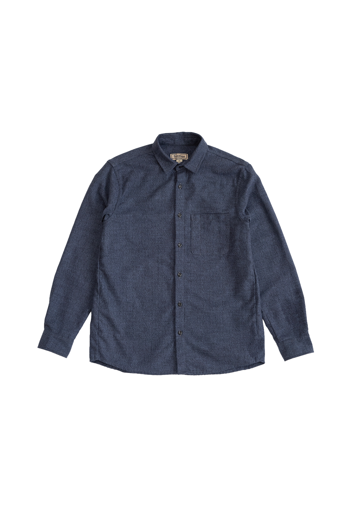 Weathervane Flannel – Dusk Herringbone