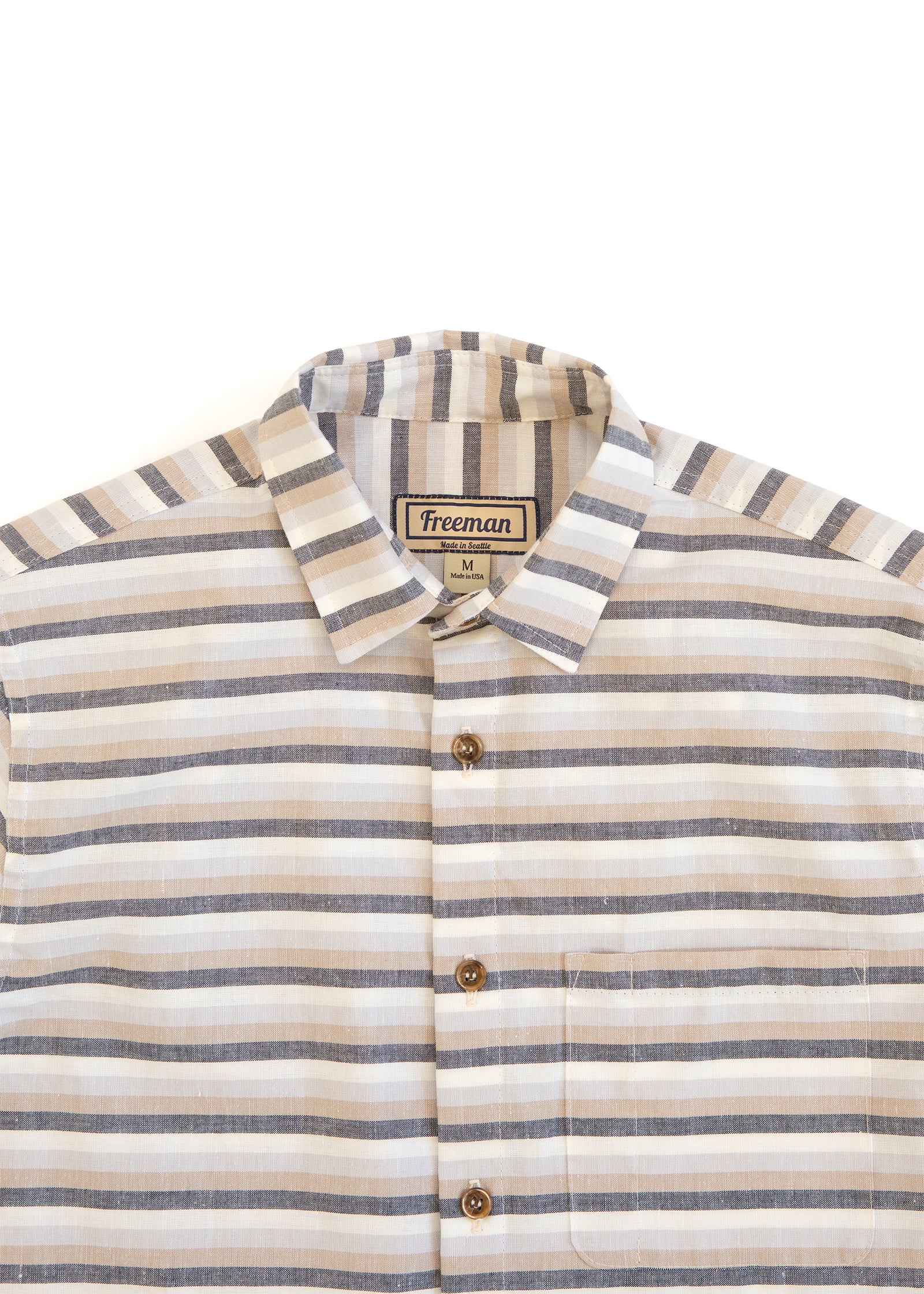 Short Sleeve Weathervane - Mountain Stripe