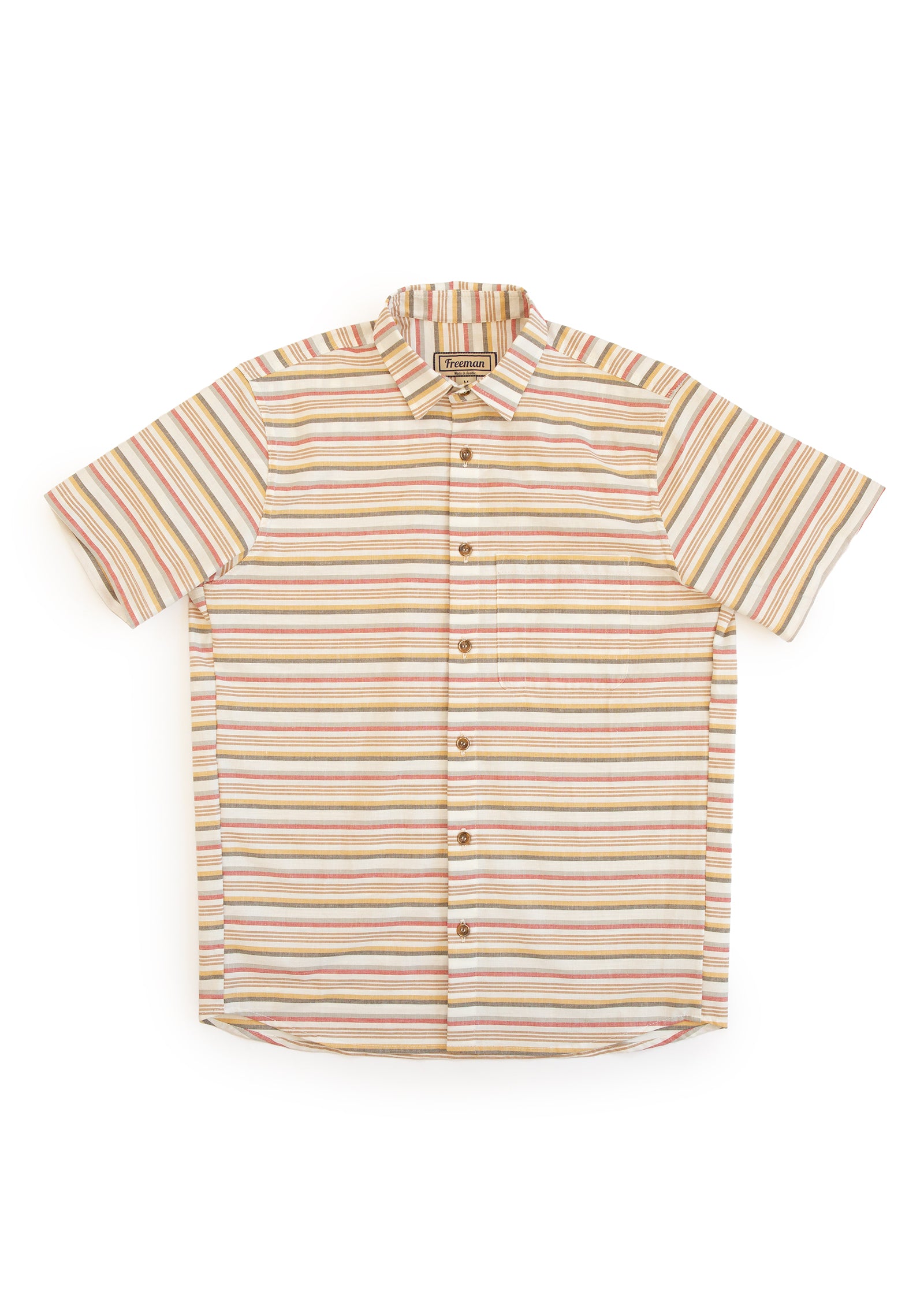 Short Sleeve Weathervane - Sunset Stripe