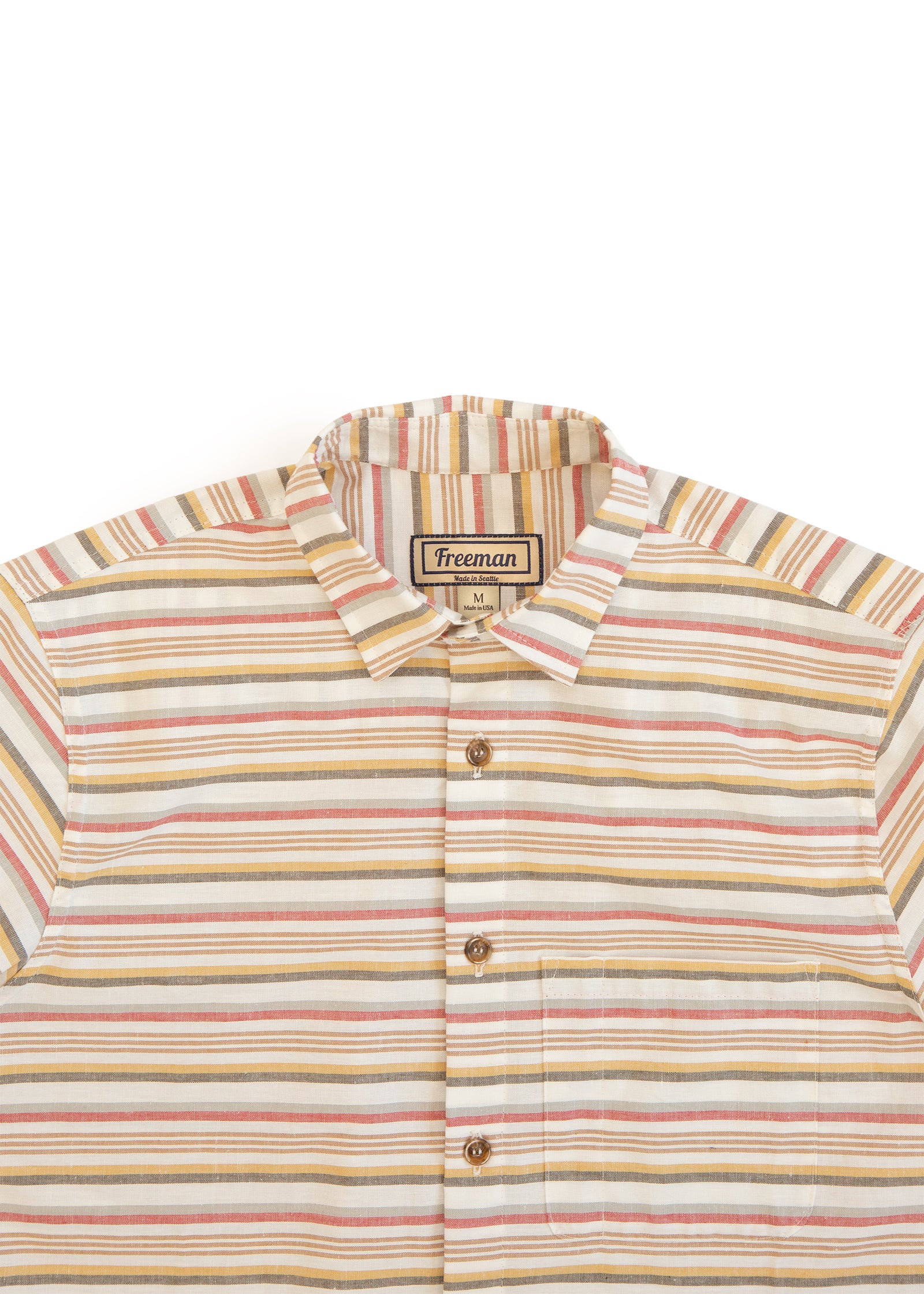 Short Sleeve Weathervane - Sunset Stripe