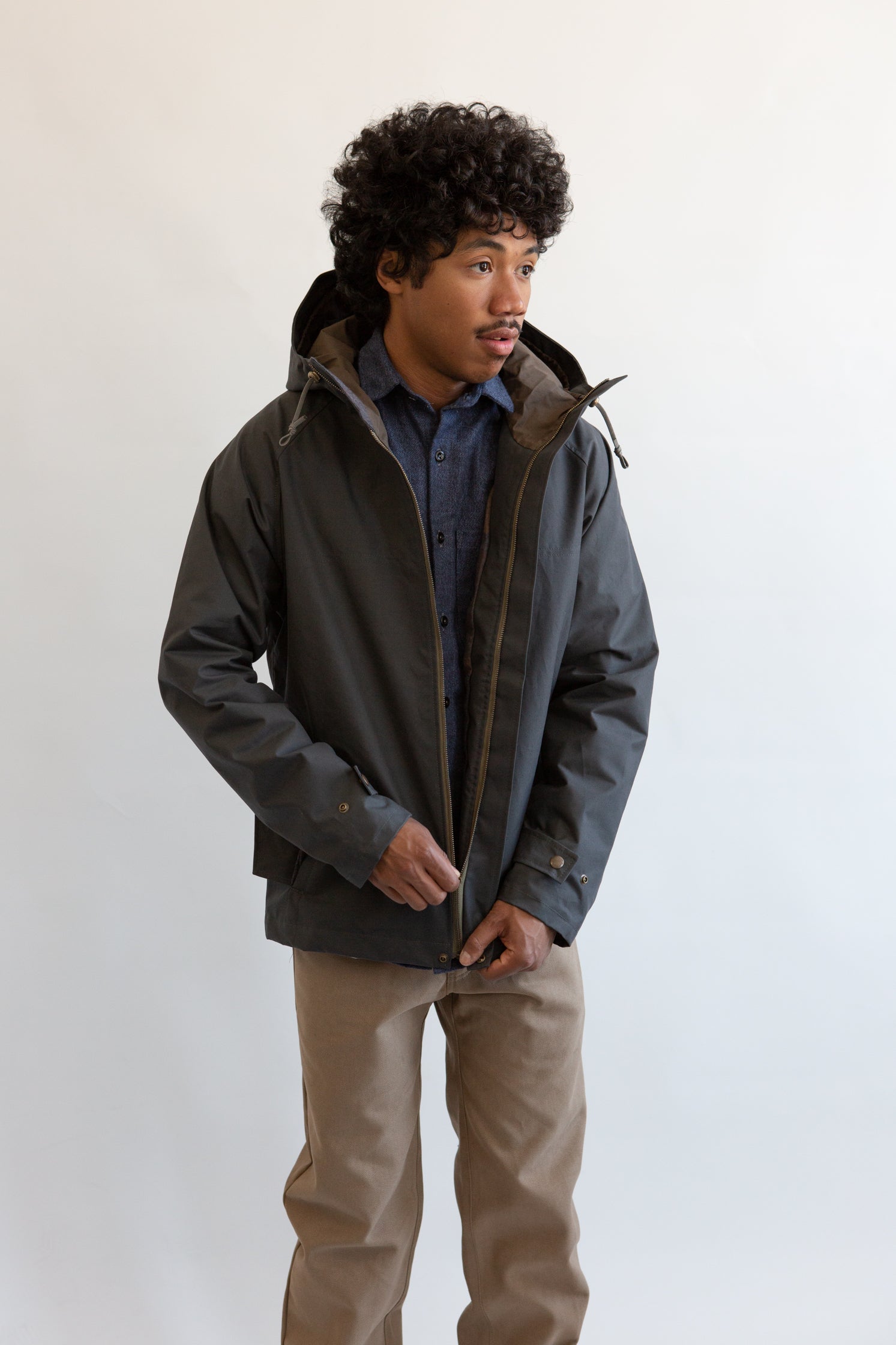 The Freeman Raincoat - Slate - Pre-Order