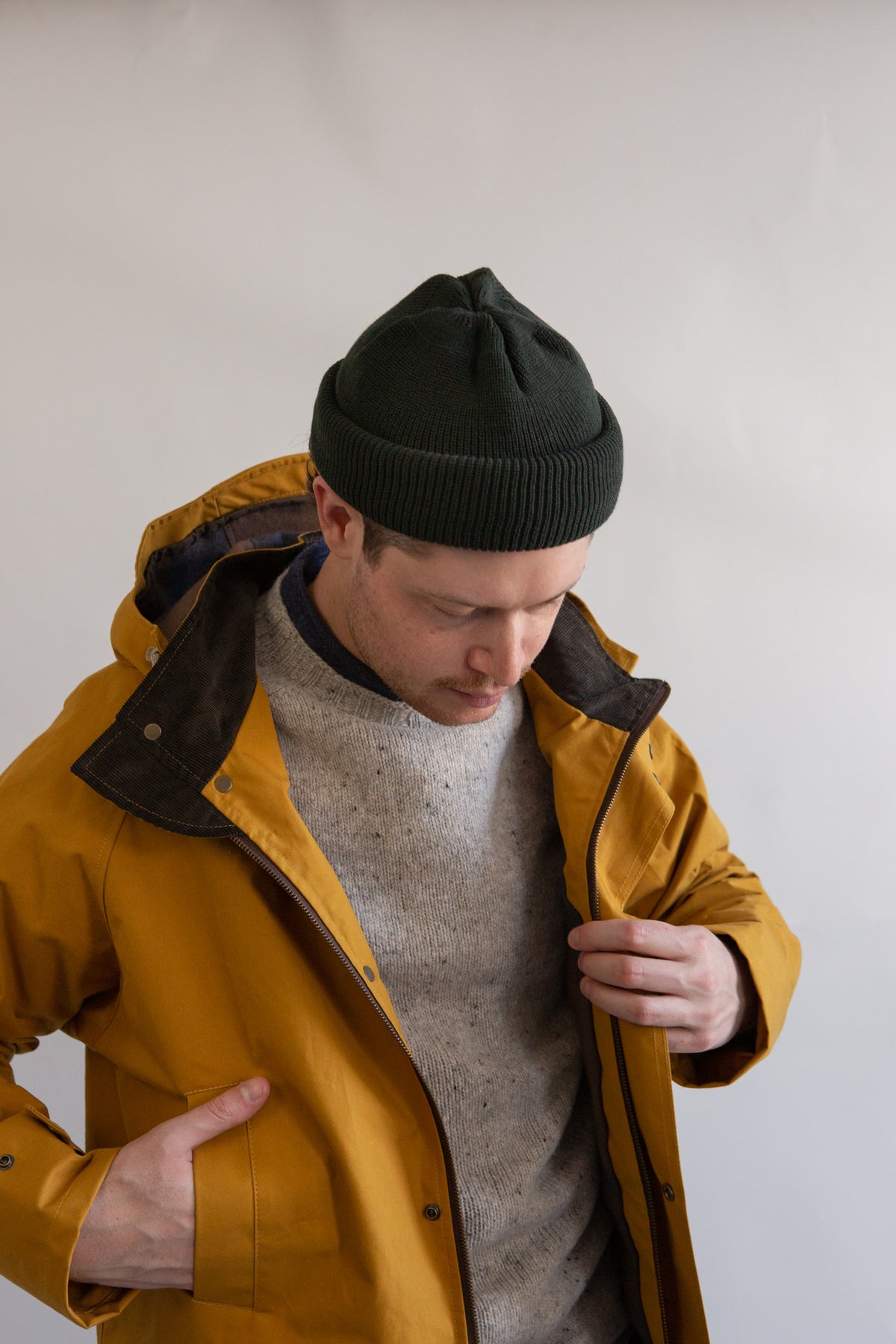 Tweed Wool Sweater - Oat