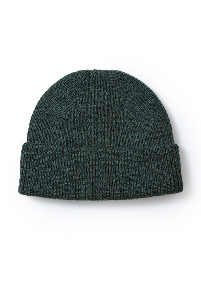 Washable Merino Seamless Beanie - Forest