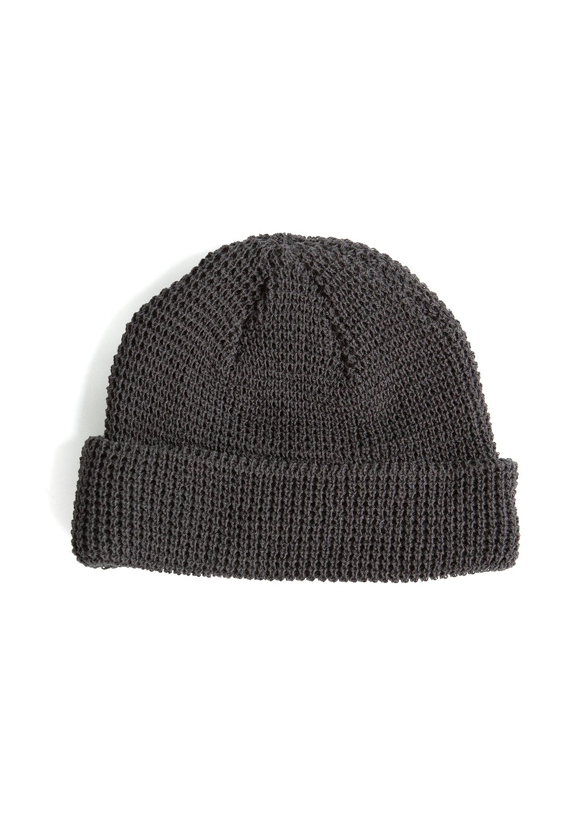Waffle Watch Cap - Charcoal