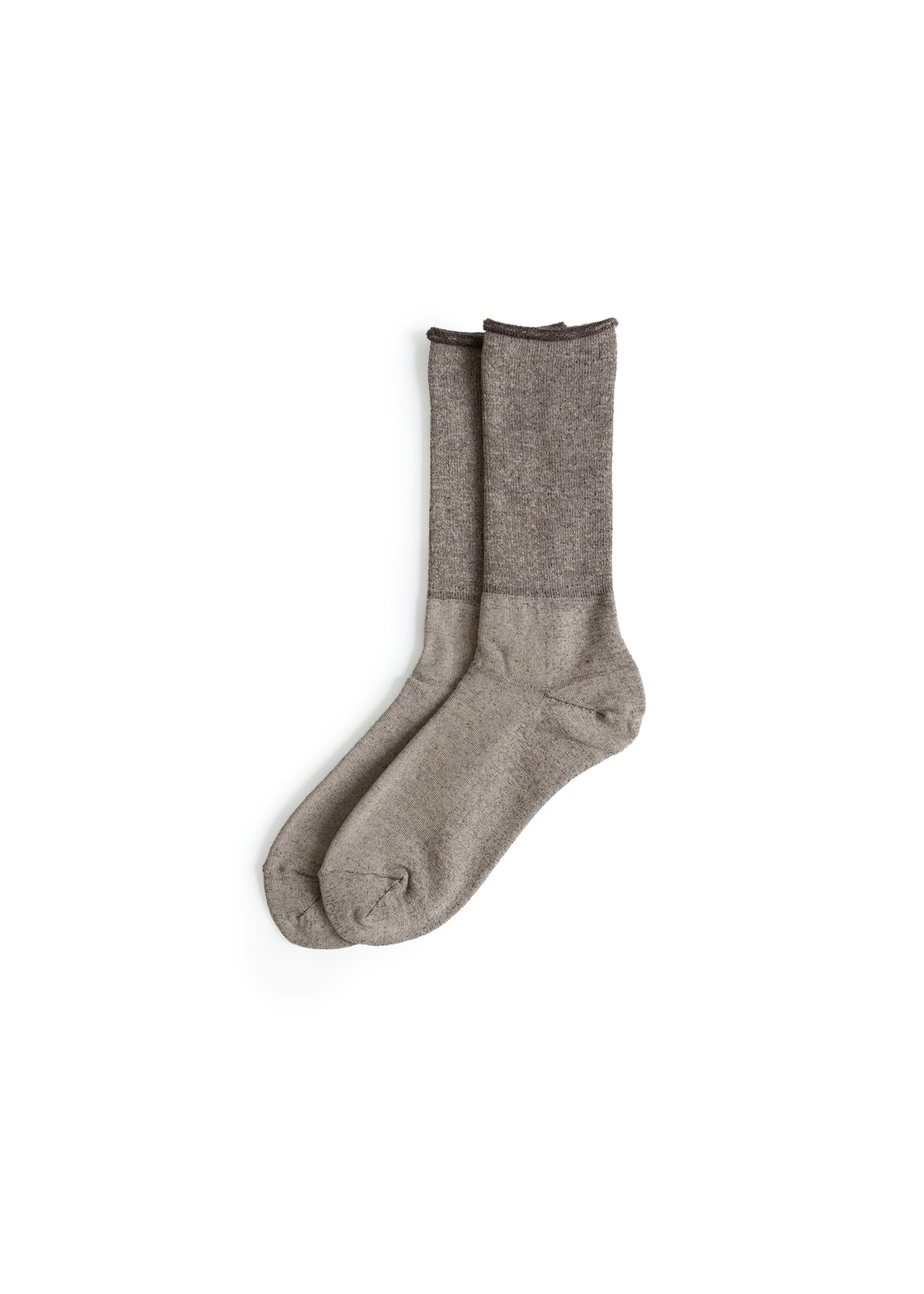 City Socks - Gray/Dark Brown