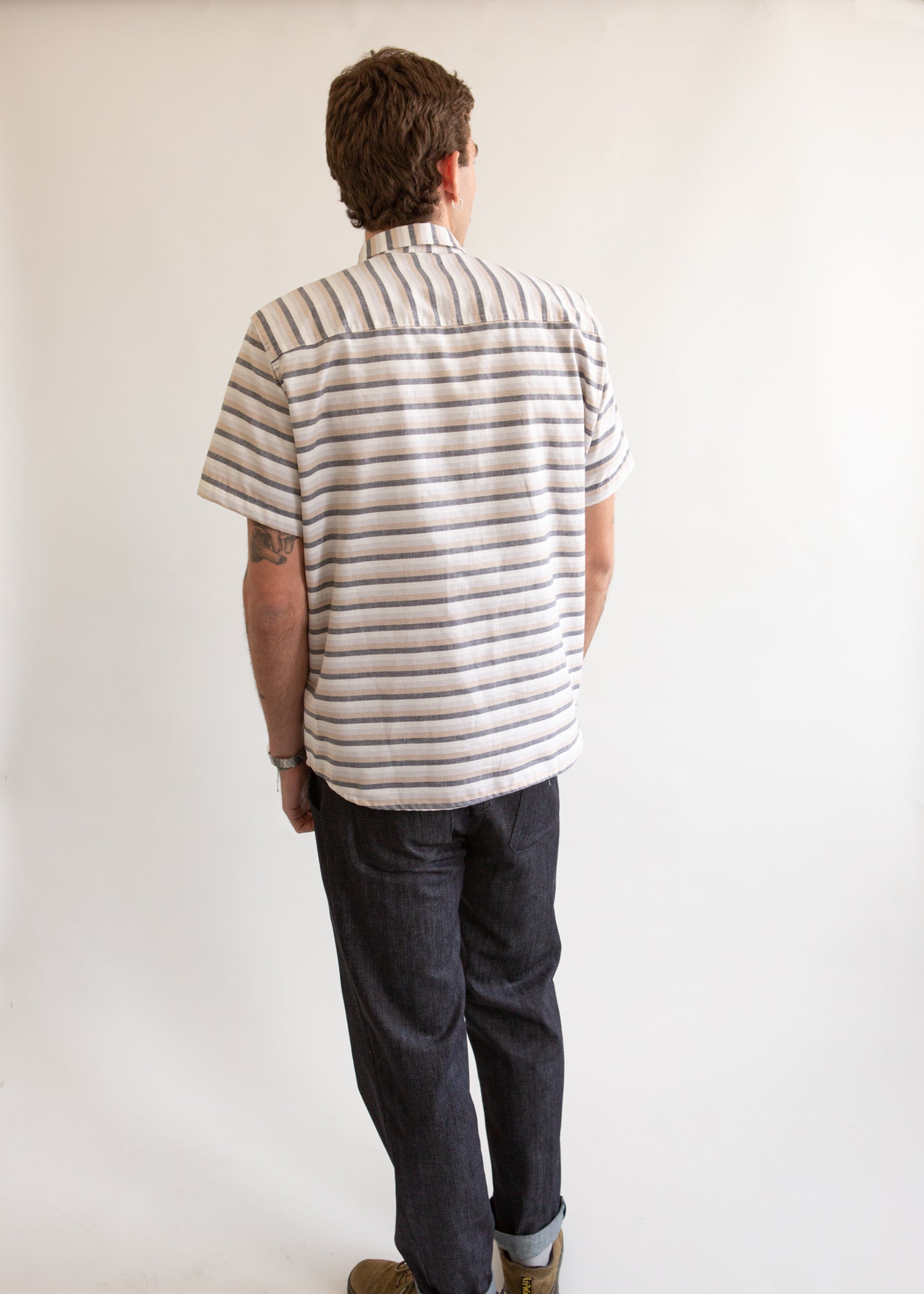 Short Sleeve Weathervane - Mountain Stripe