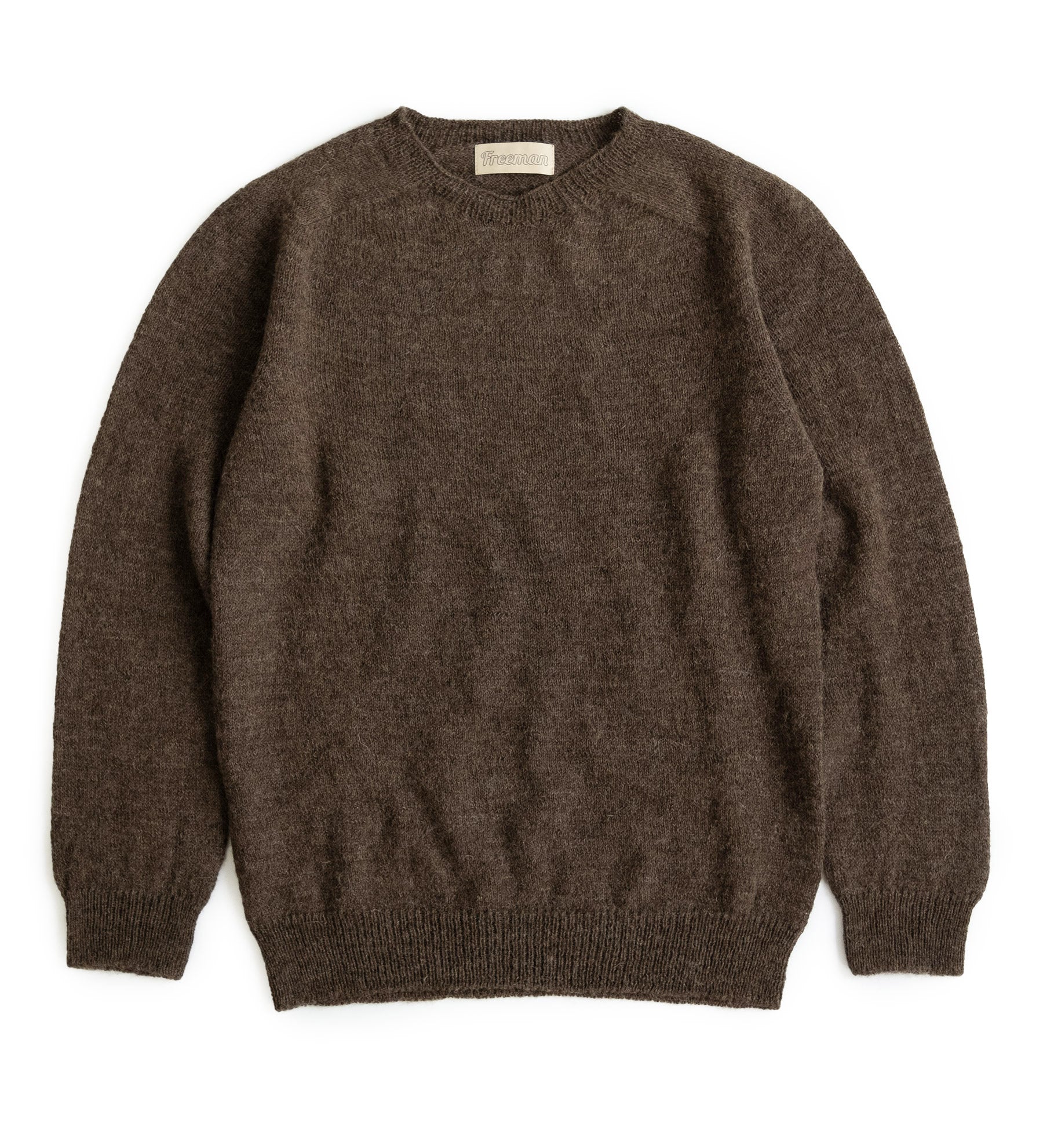Voe Shetland Wool Sweater - Moorit