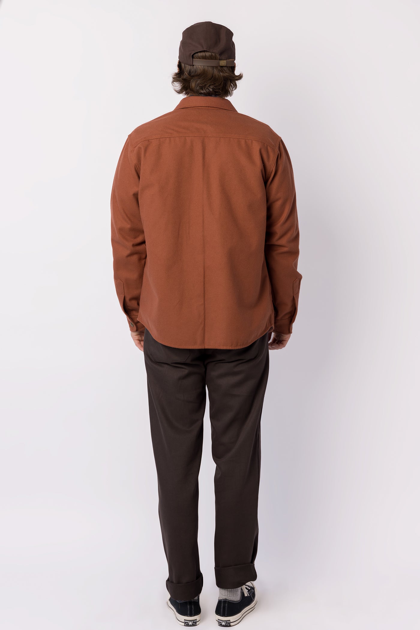 Heartwood Overshirt - Brick Flannel