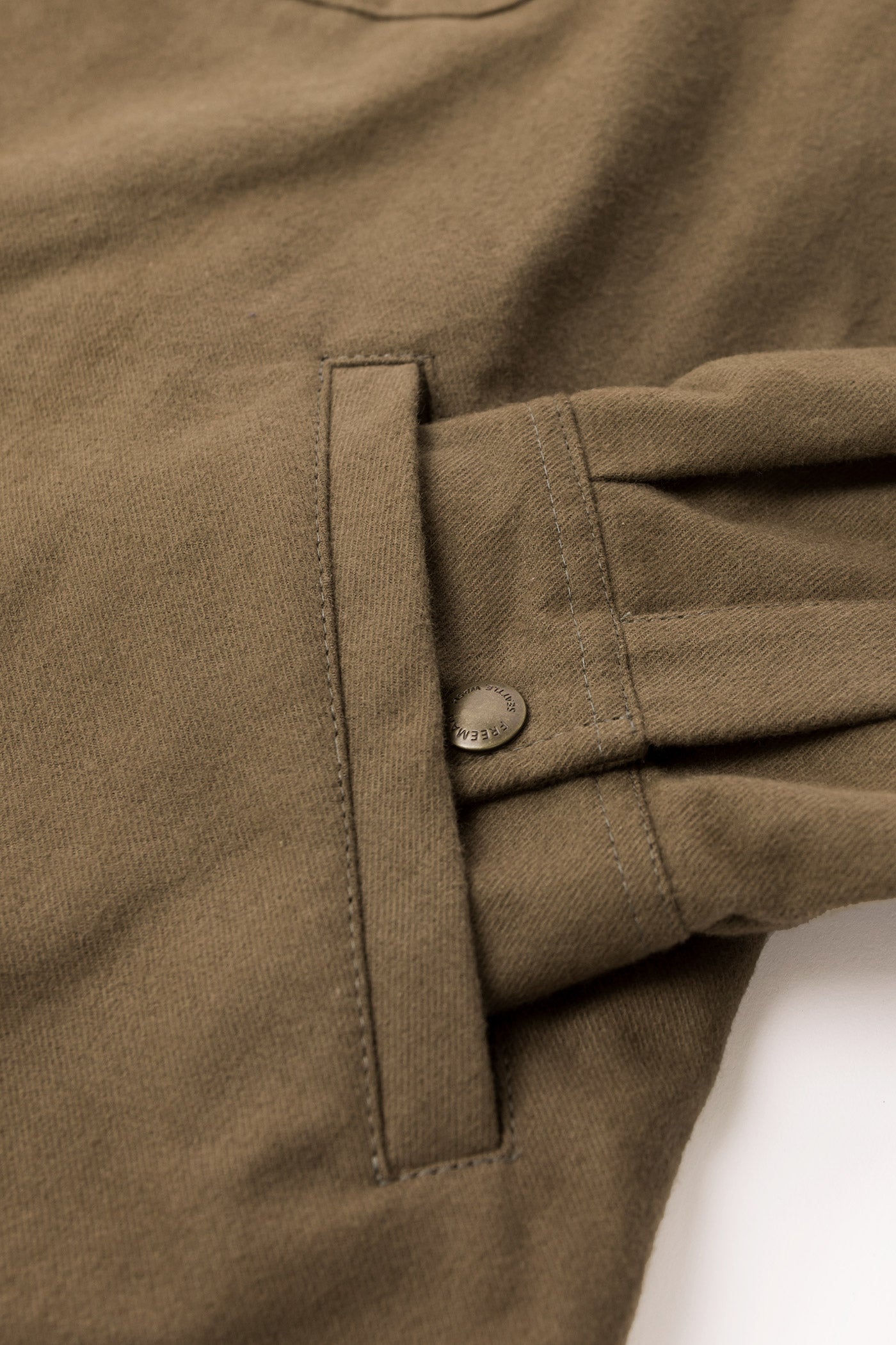 Heartwood Overshirt - Khaki Flannel