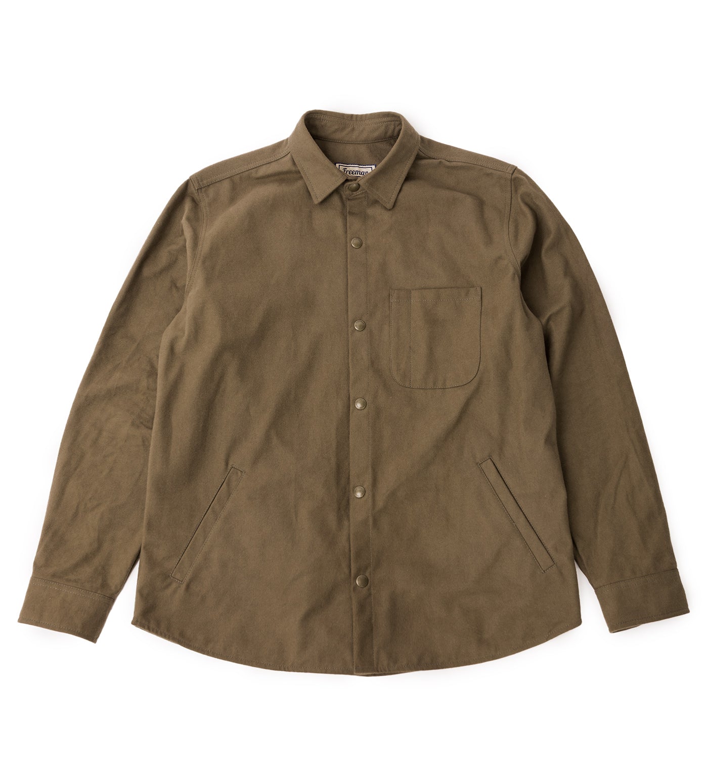 Heartwood Overshirt - Khaki Flannel