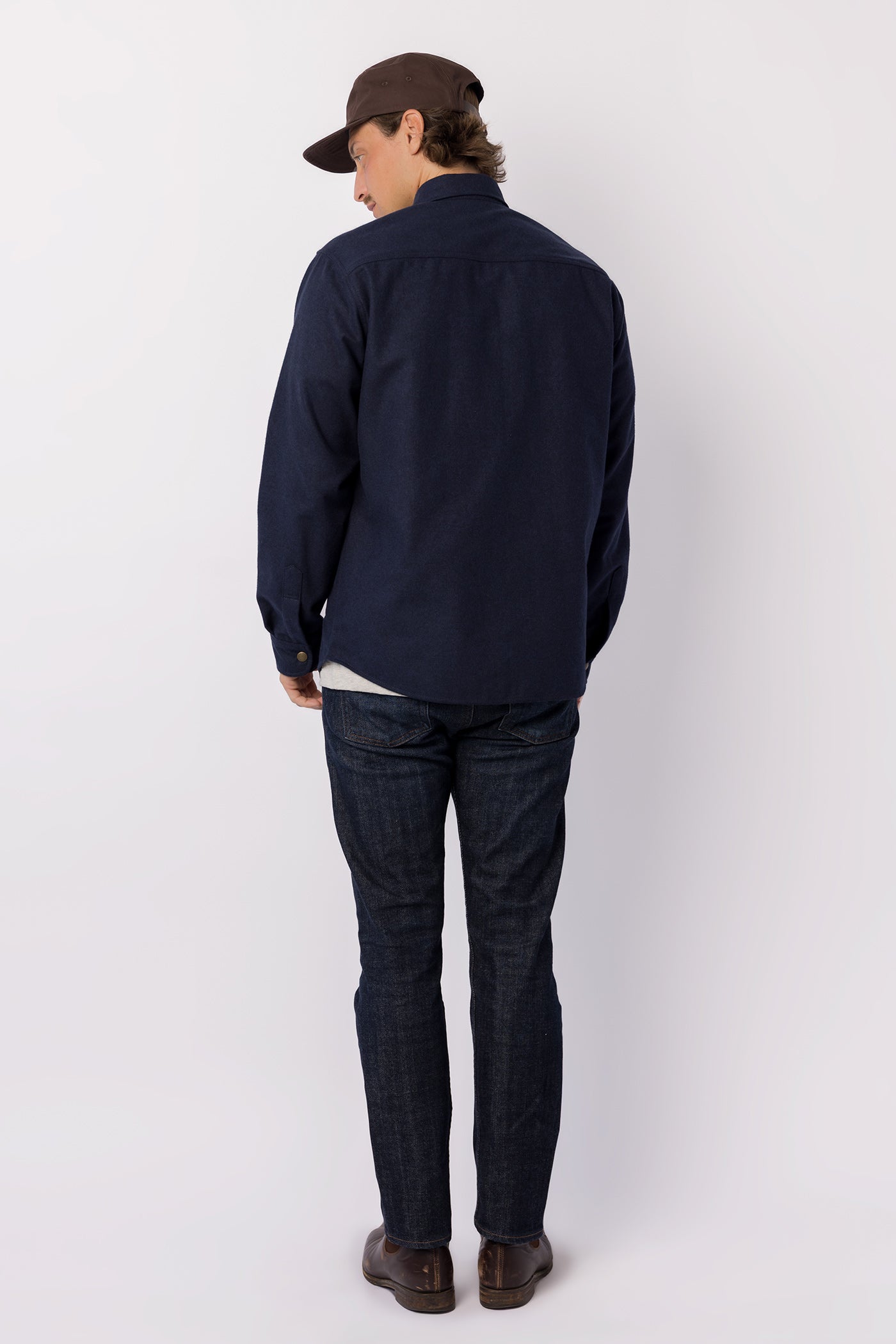 Heartwood Overshirt - Midnight Flannel