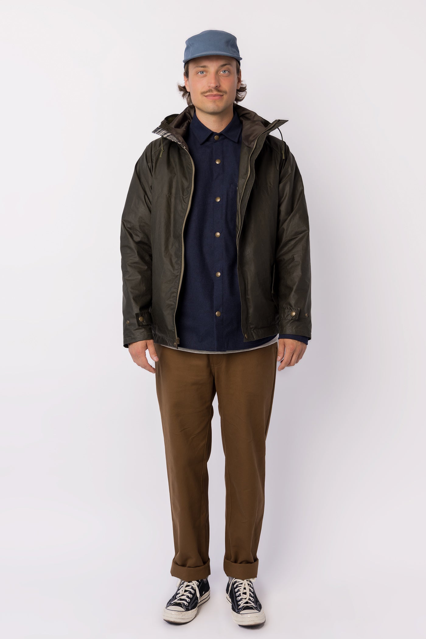 Heartwood Overshirt - Midnight Flannel