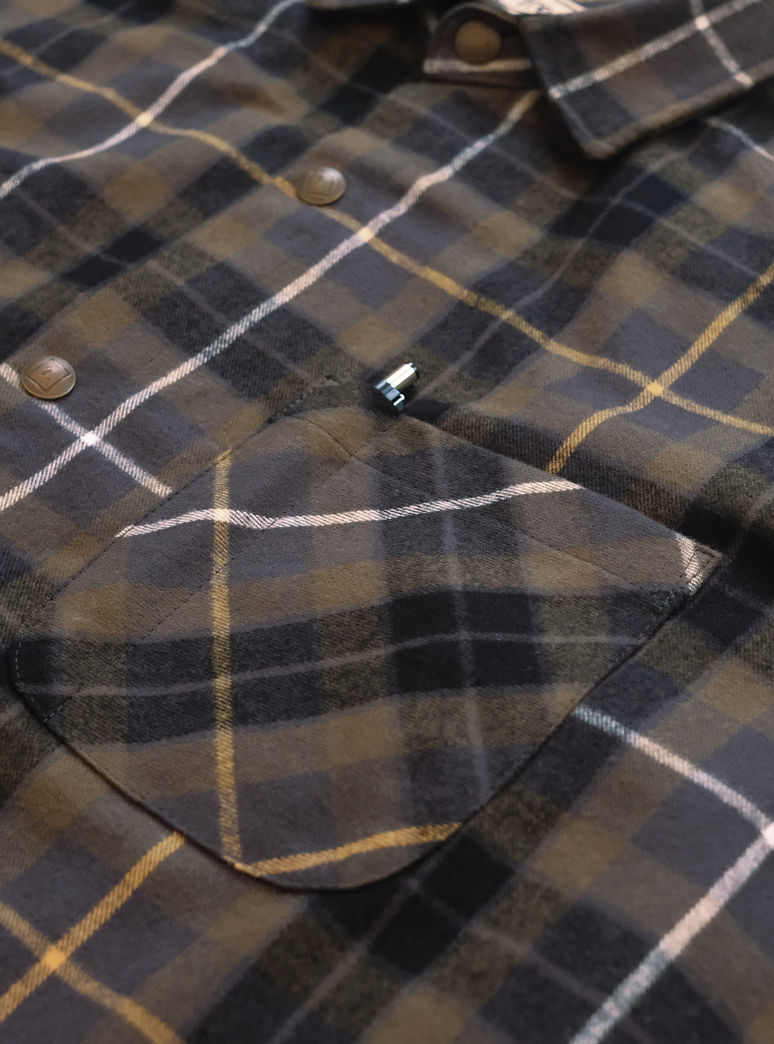 Heartwood Overshirt - Olympic Flannel - S