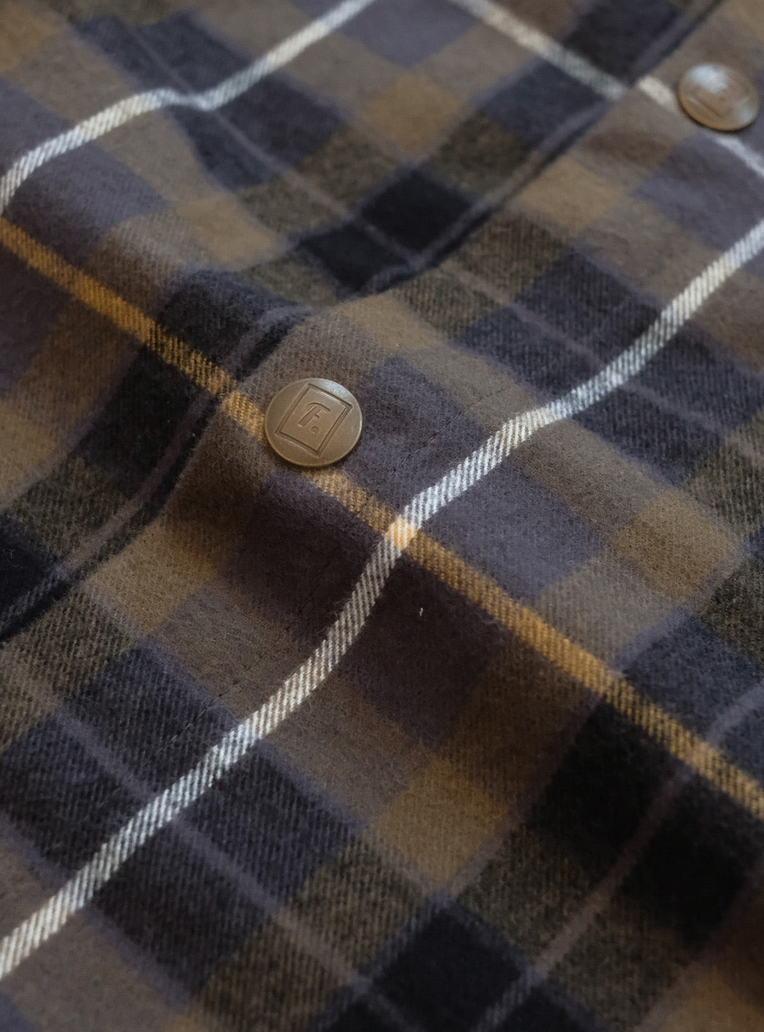 Heartwood Overshirt - Olympic Flannel - S