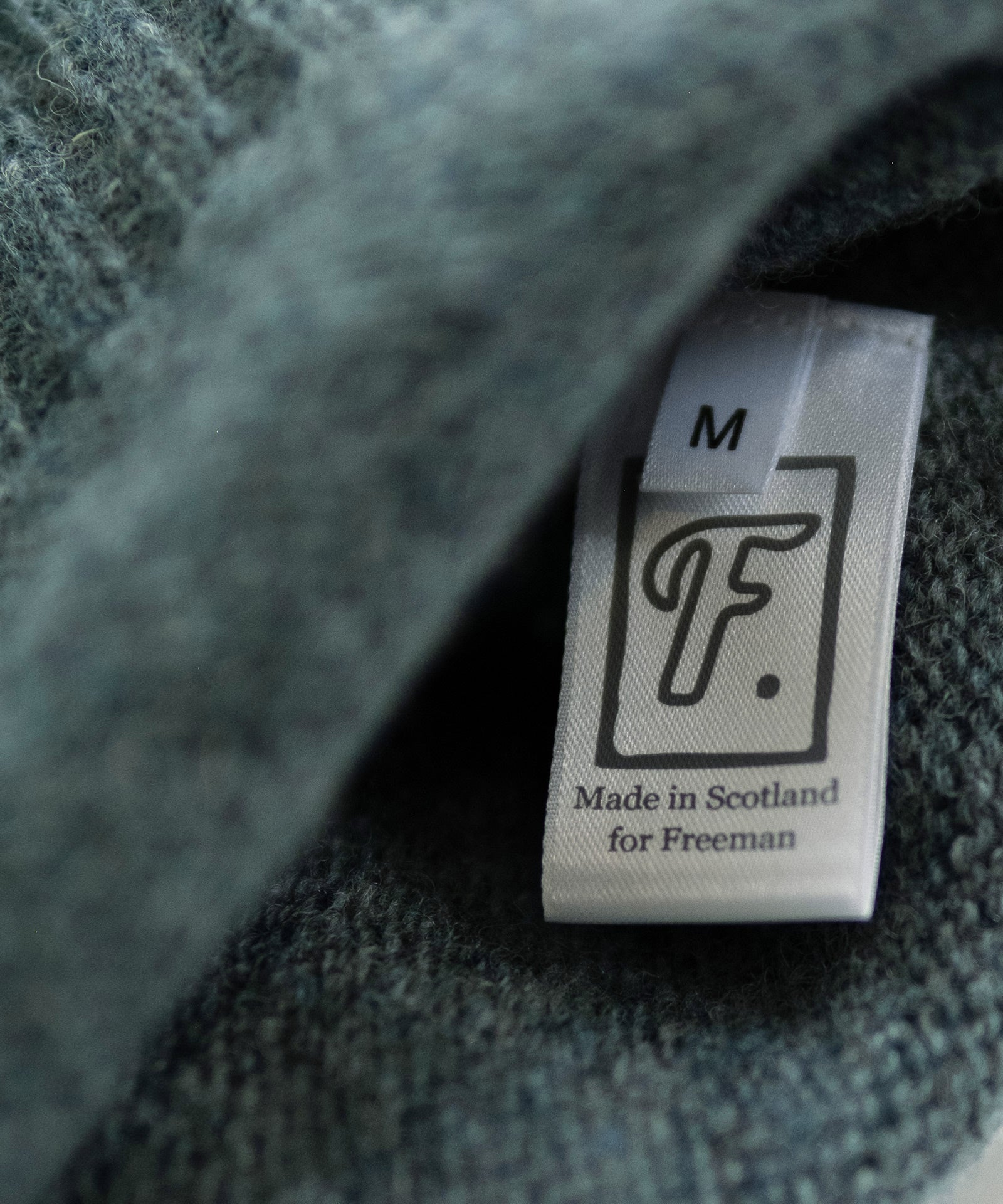 Wool Henley Sweater - Denim