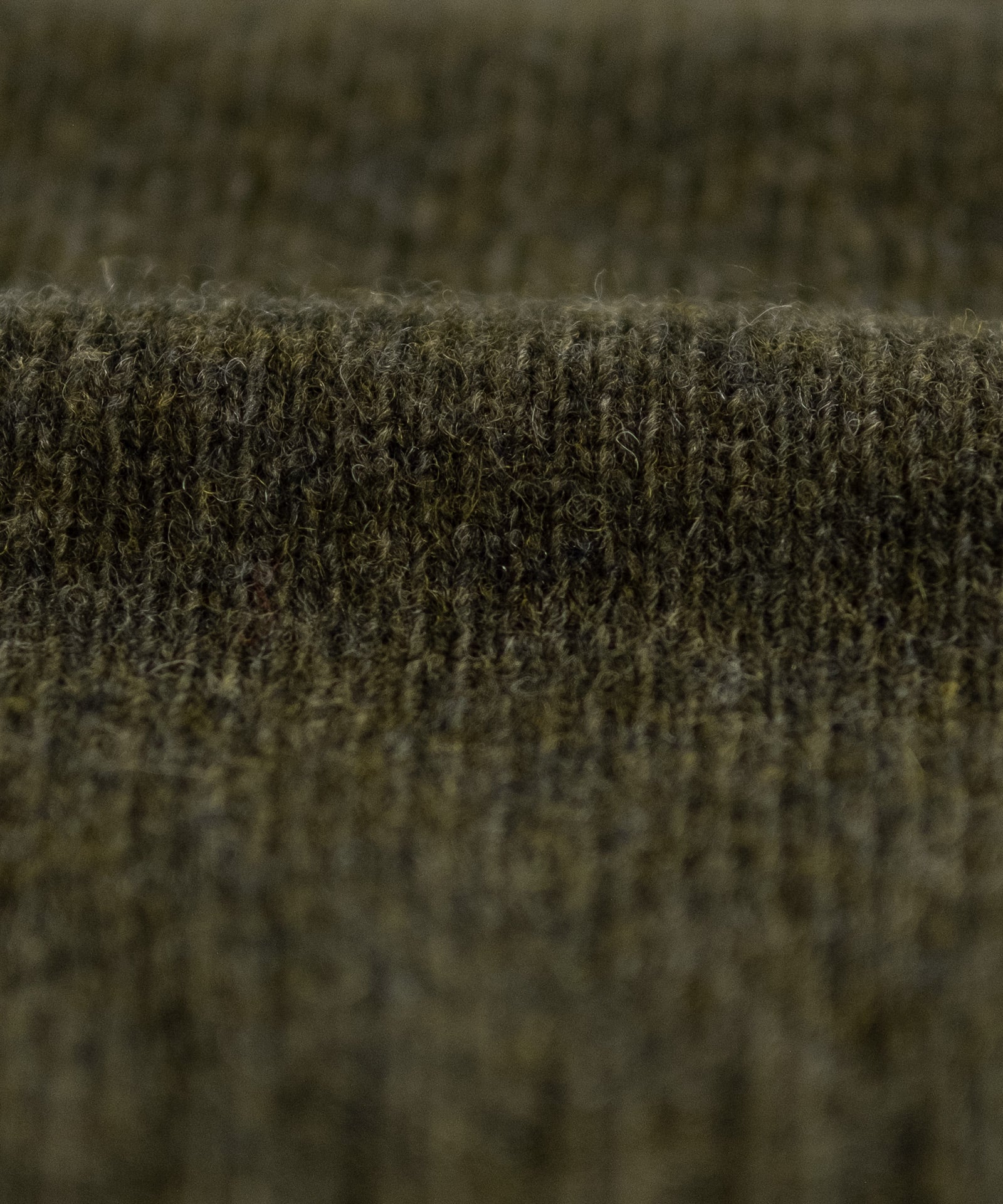 Wool Henley Sweater - Pine