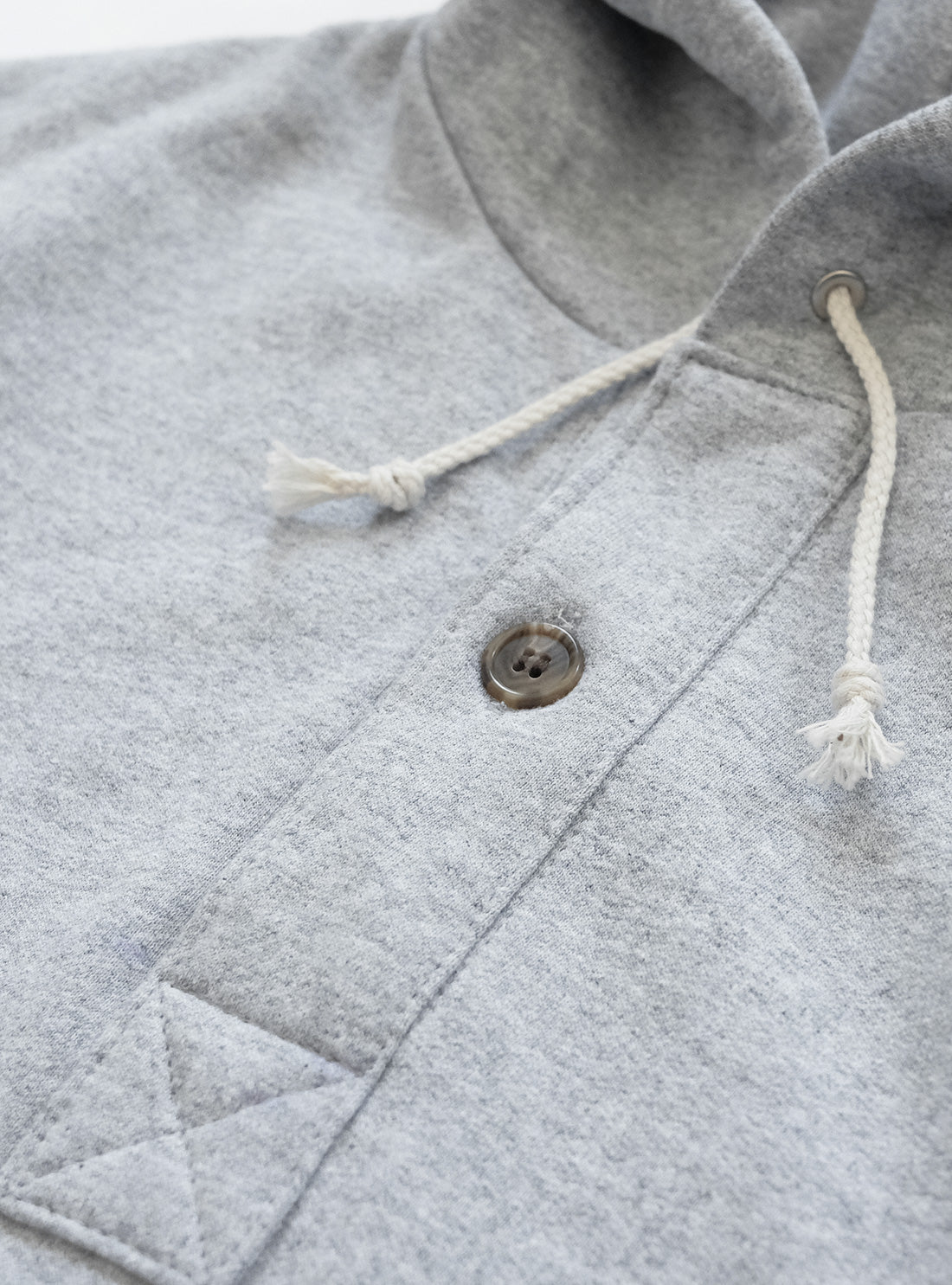Popover Hoodie - Heather Grey