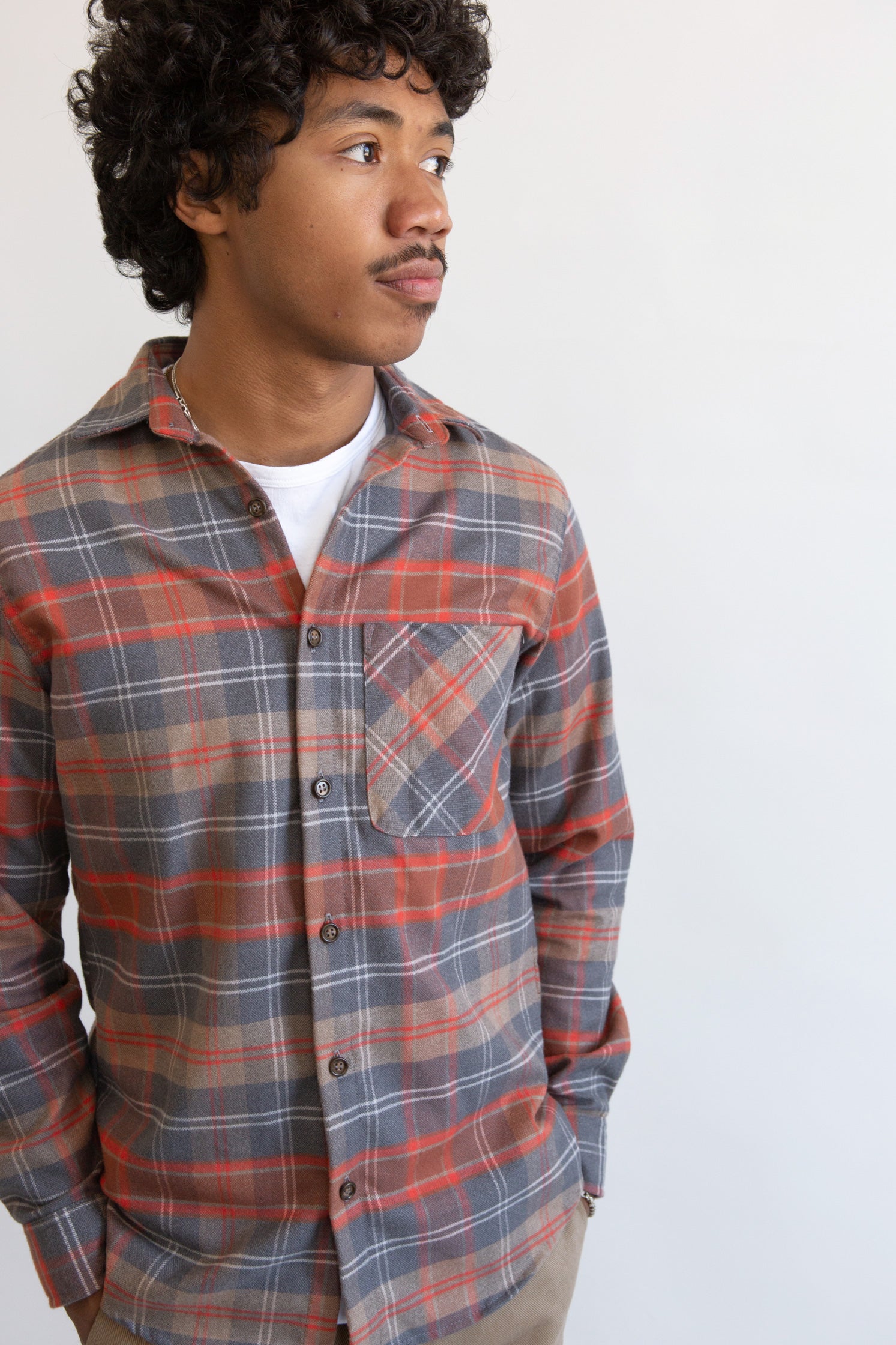 Weathervane Flannel – Olympia Plaid