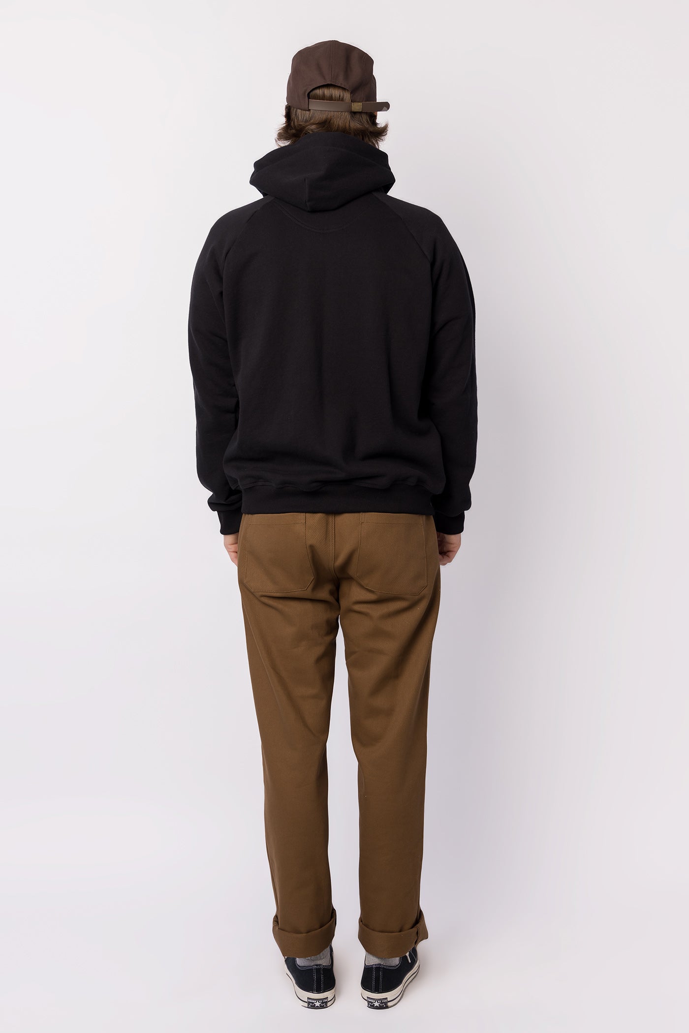 Snap Hoodie - Black