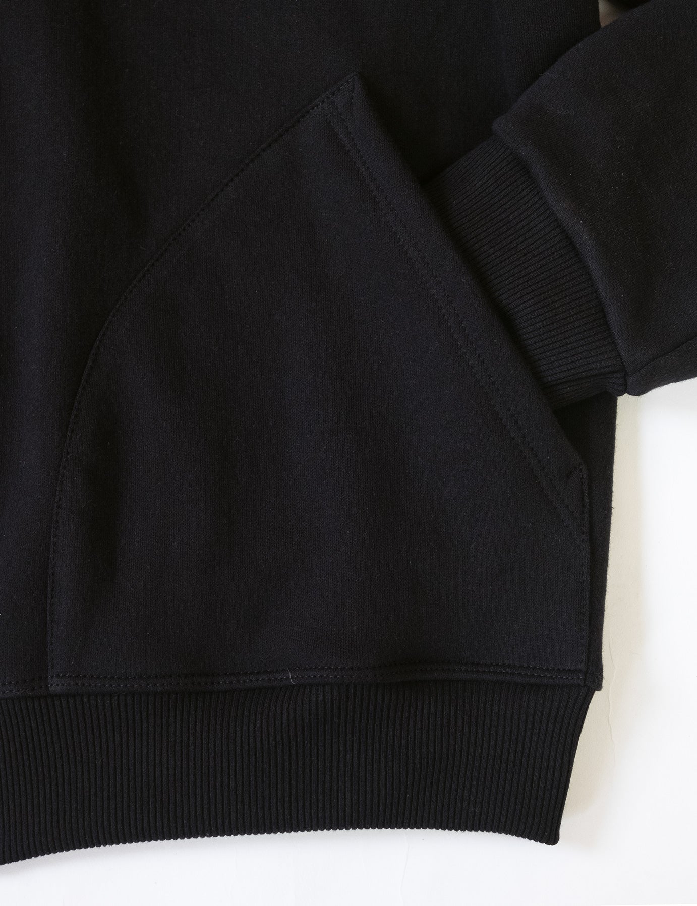 Snap Hoodie - Black