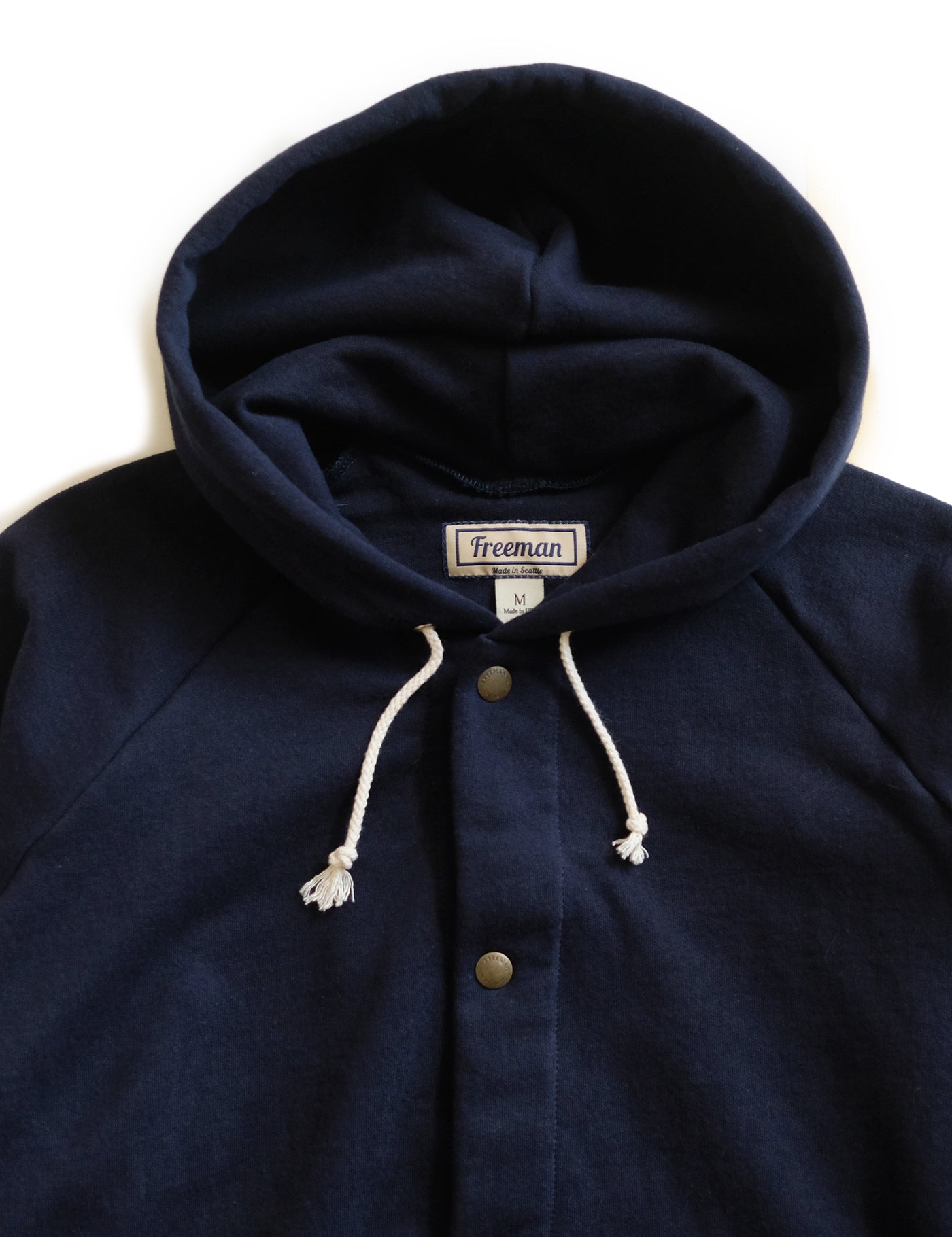 Snap Hoodie - Navy