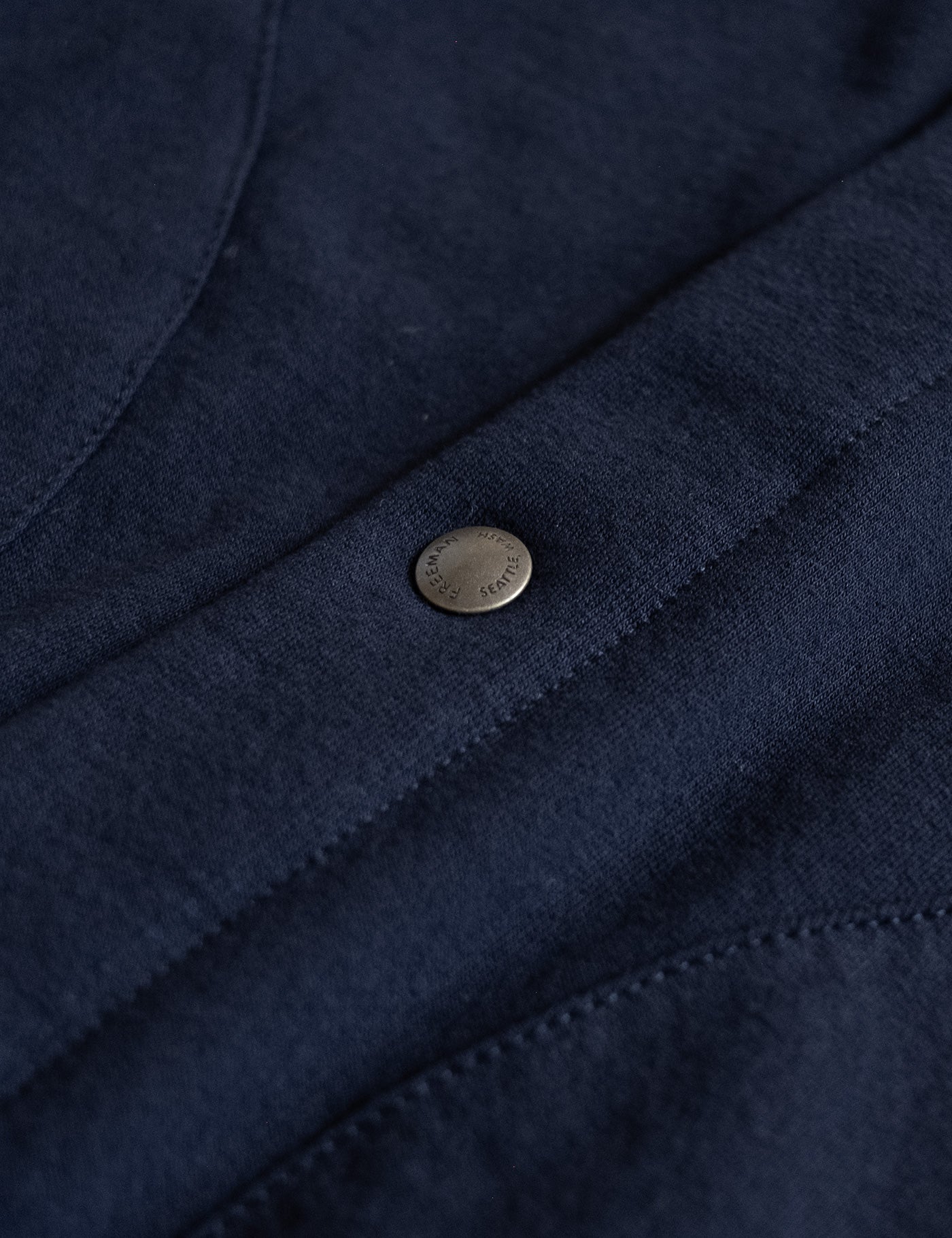 Snap Hoodie - Navy