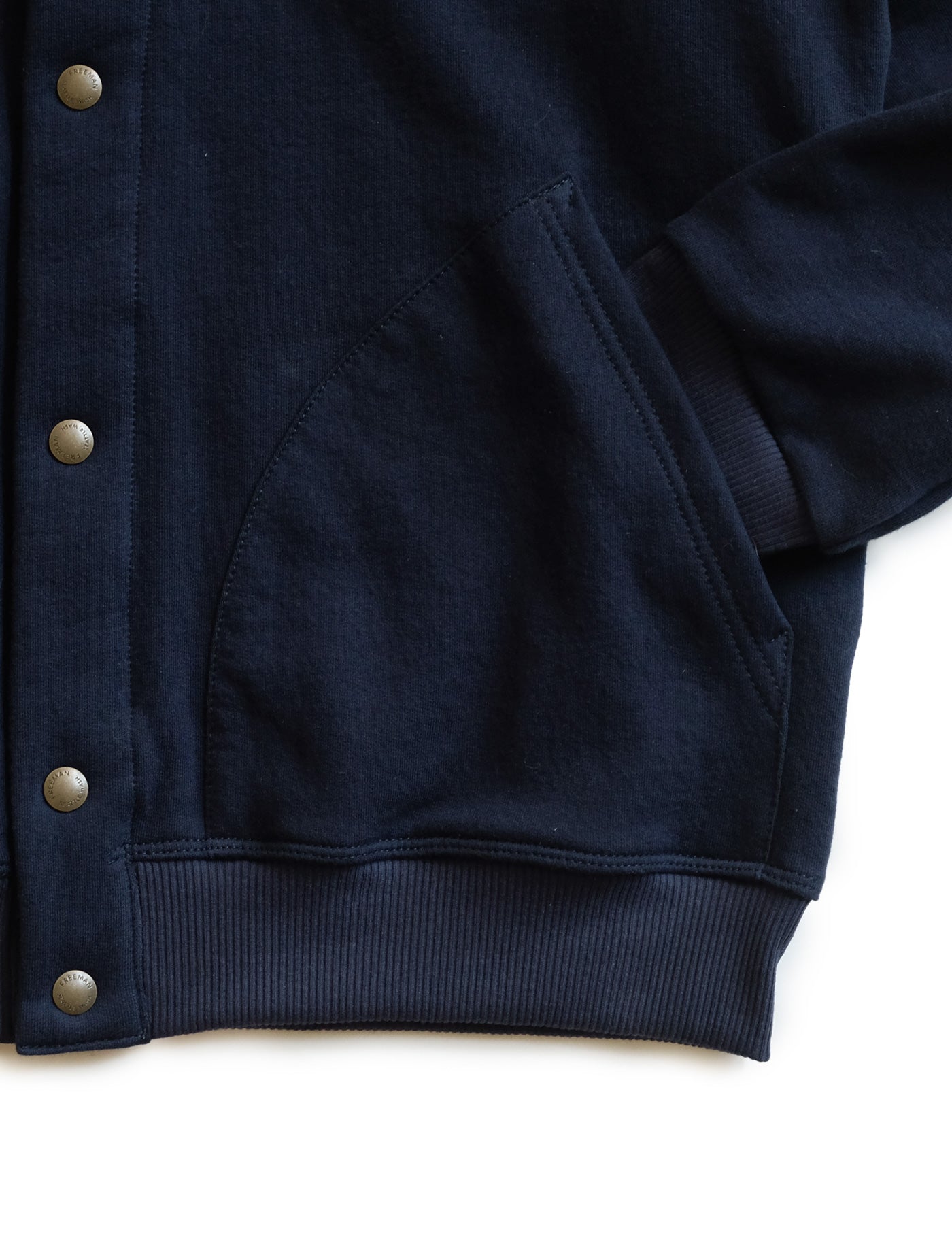 Snap Hoodie - Navy
