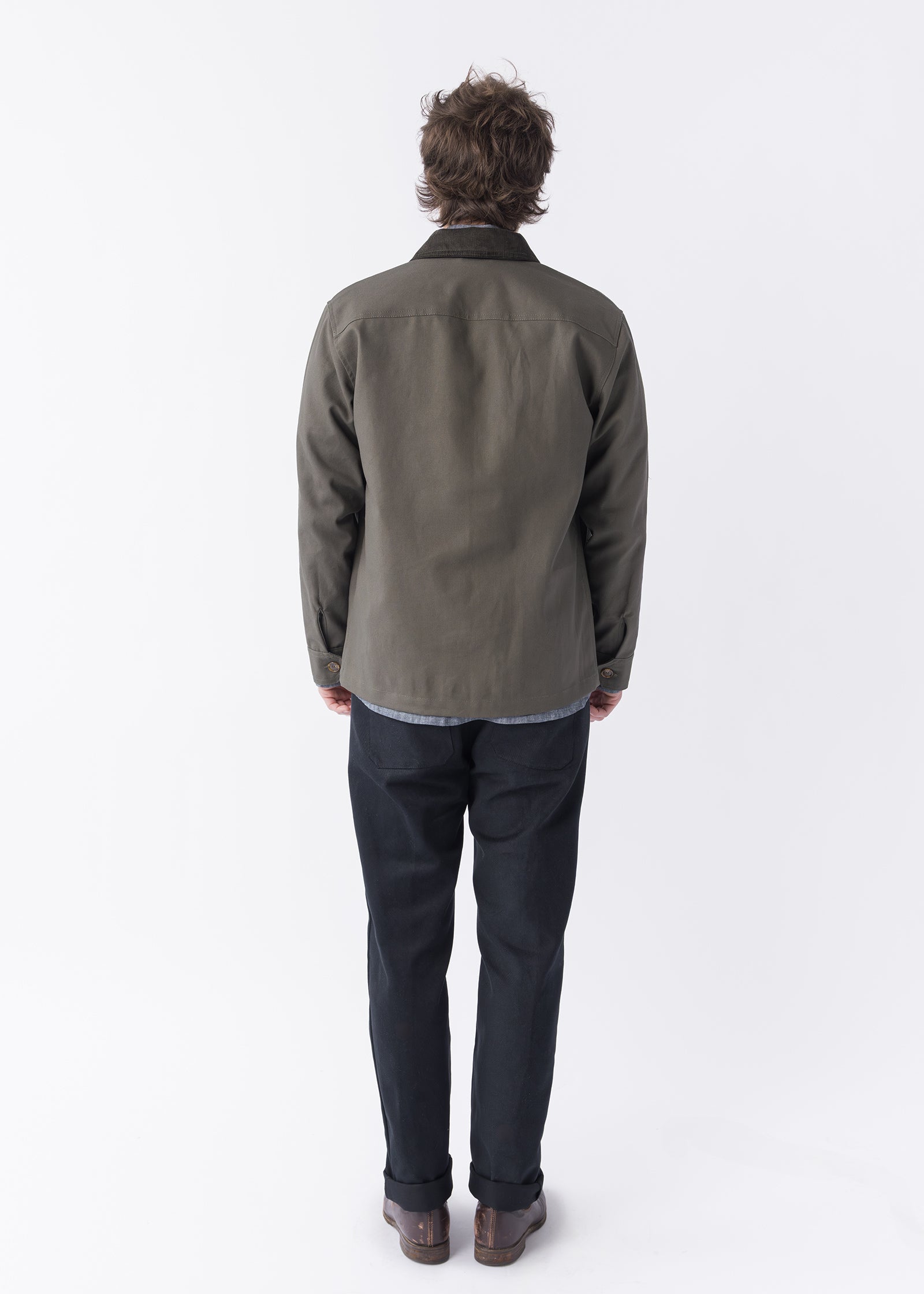 Canvas Studio Coat - Moss