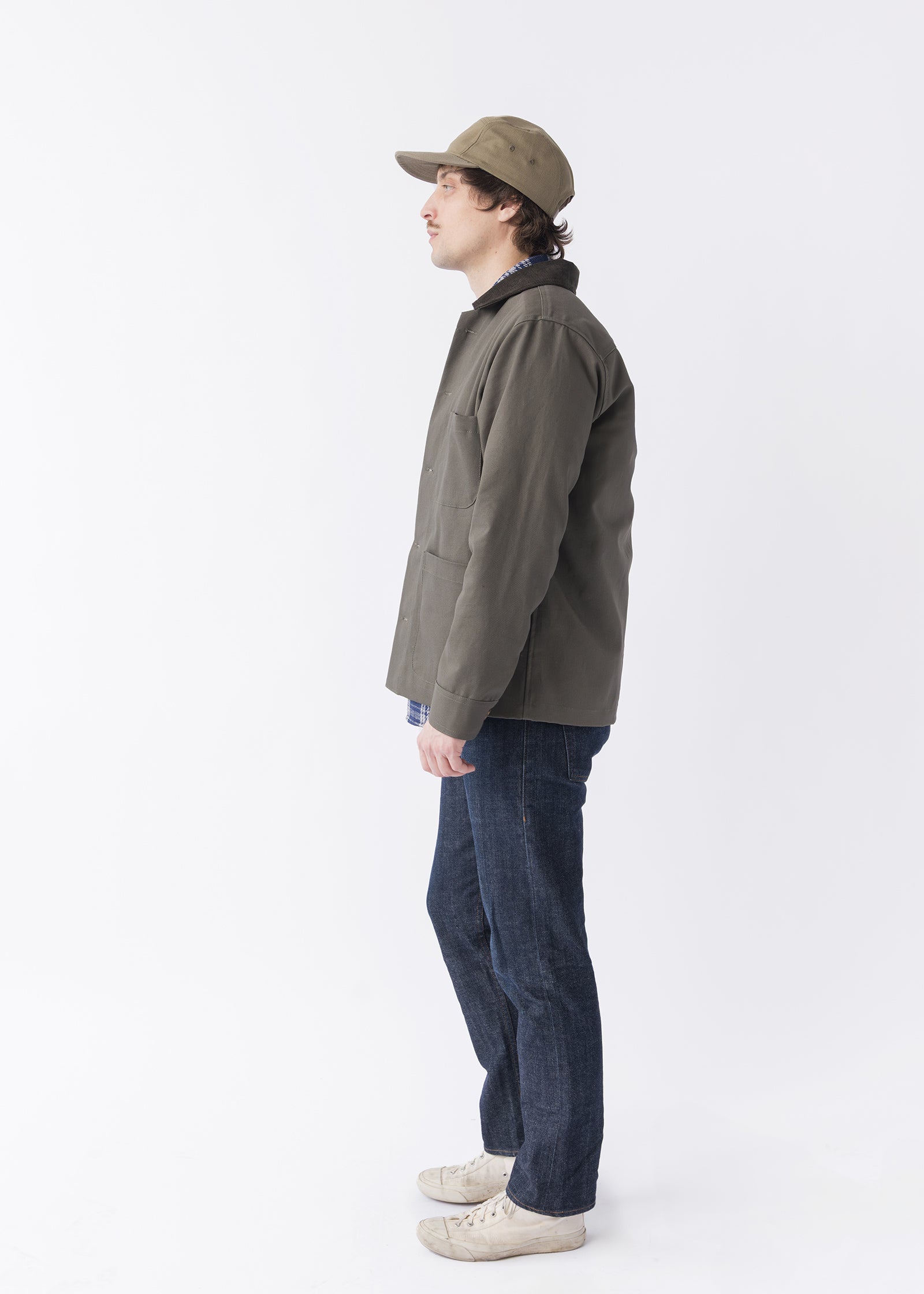 Canvas Studio Coat - Moss