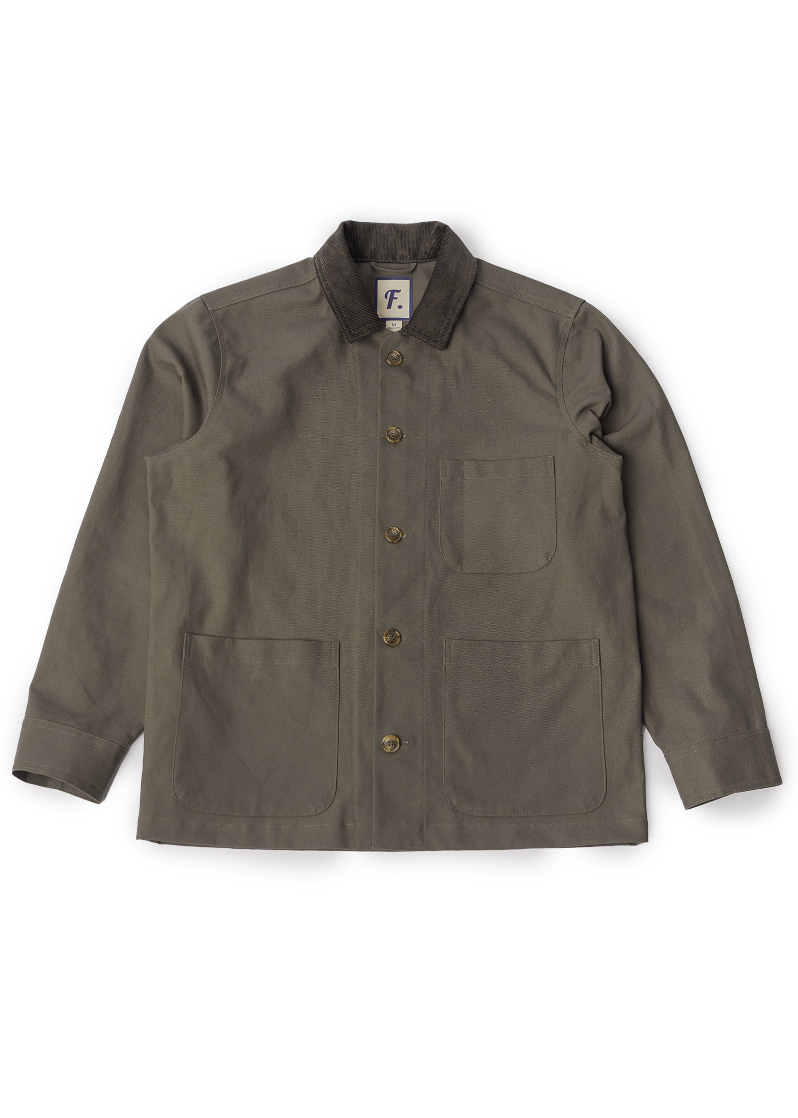 Canvas Studio Coat - Moss