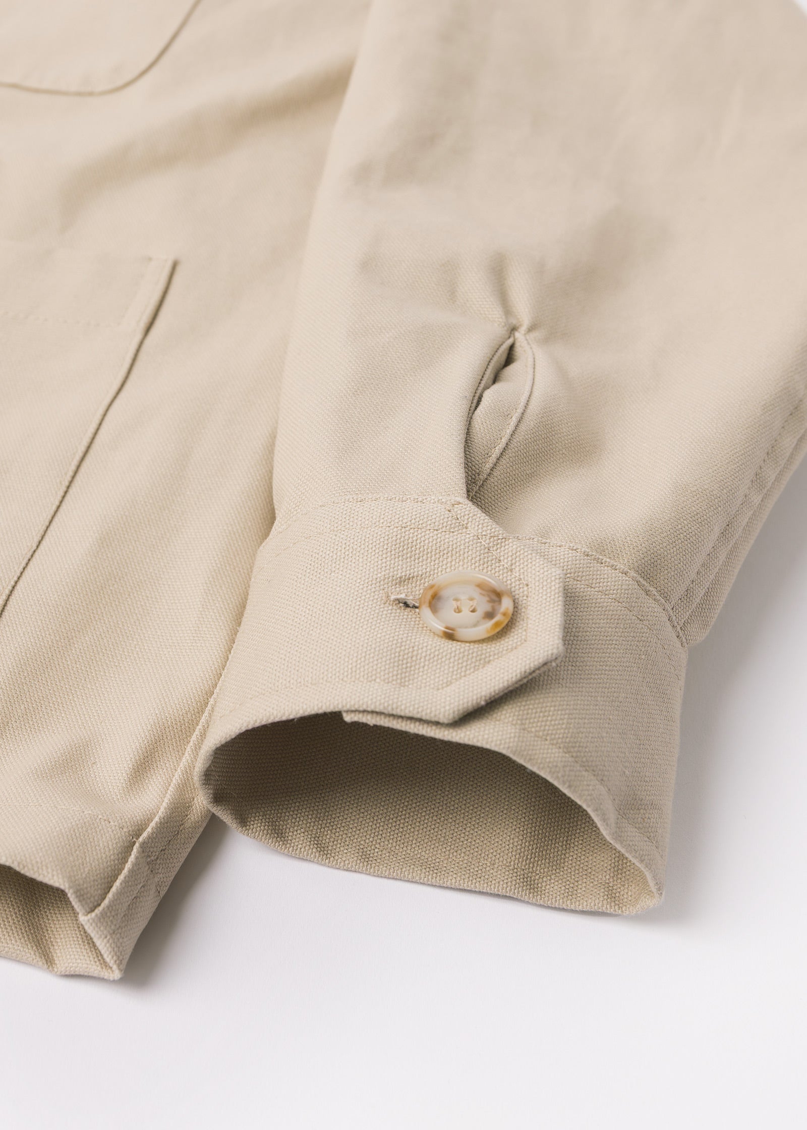 Canvas Studio Coat - Stone