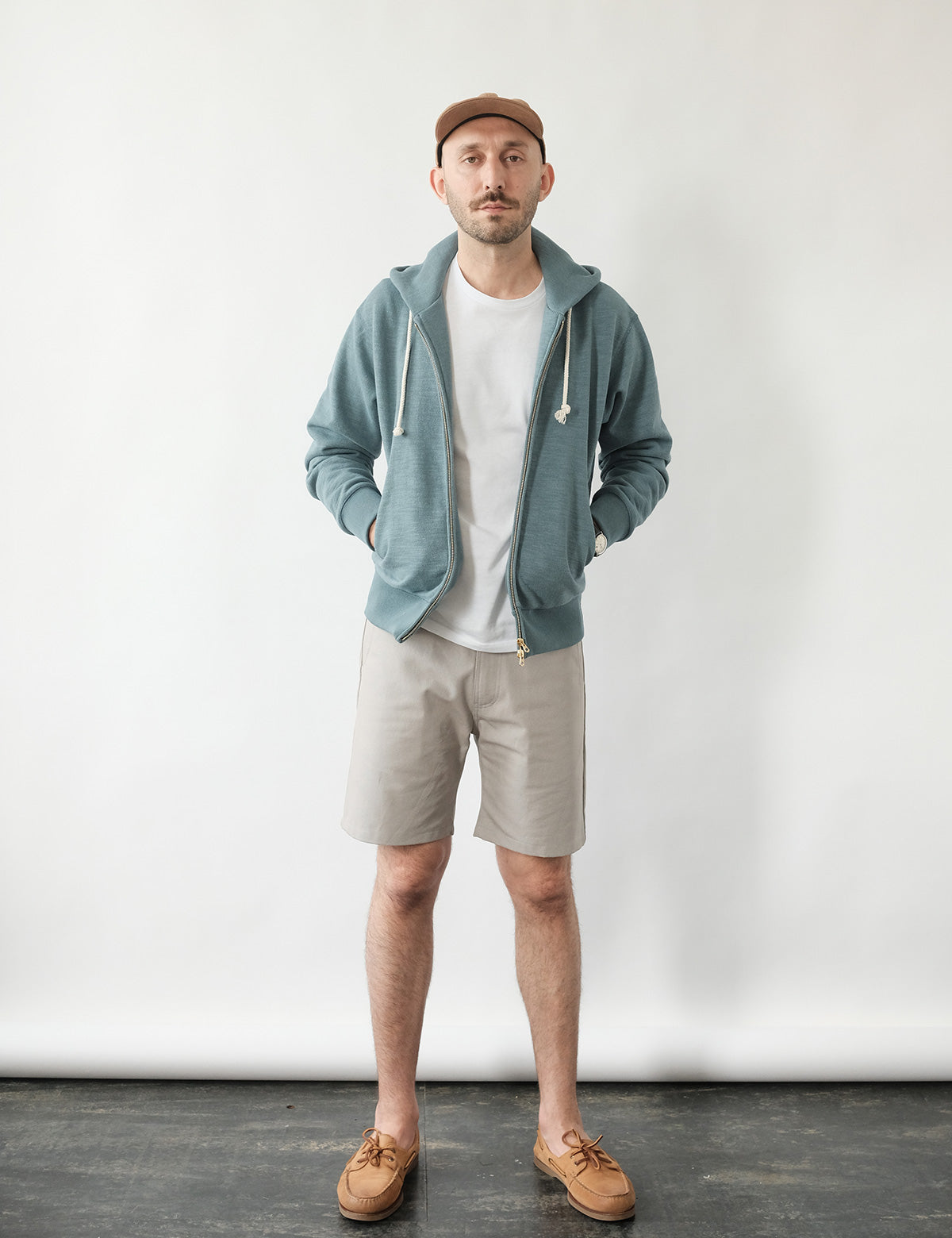 Studio Shorts - Stone Canvas