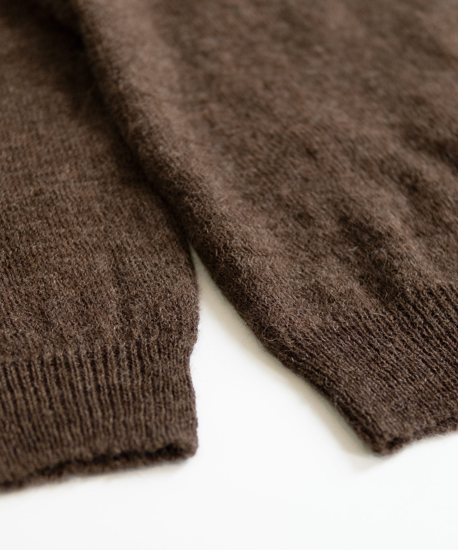 Voe Shetland Wool Sweater - Moorit