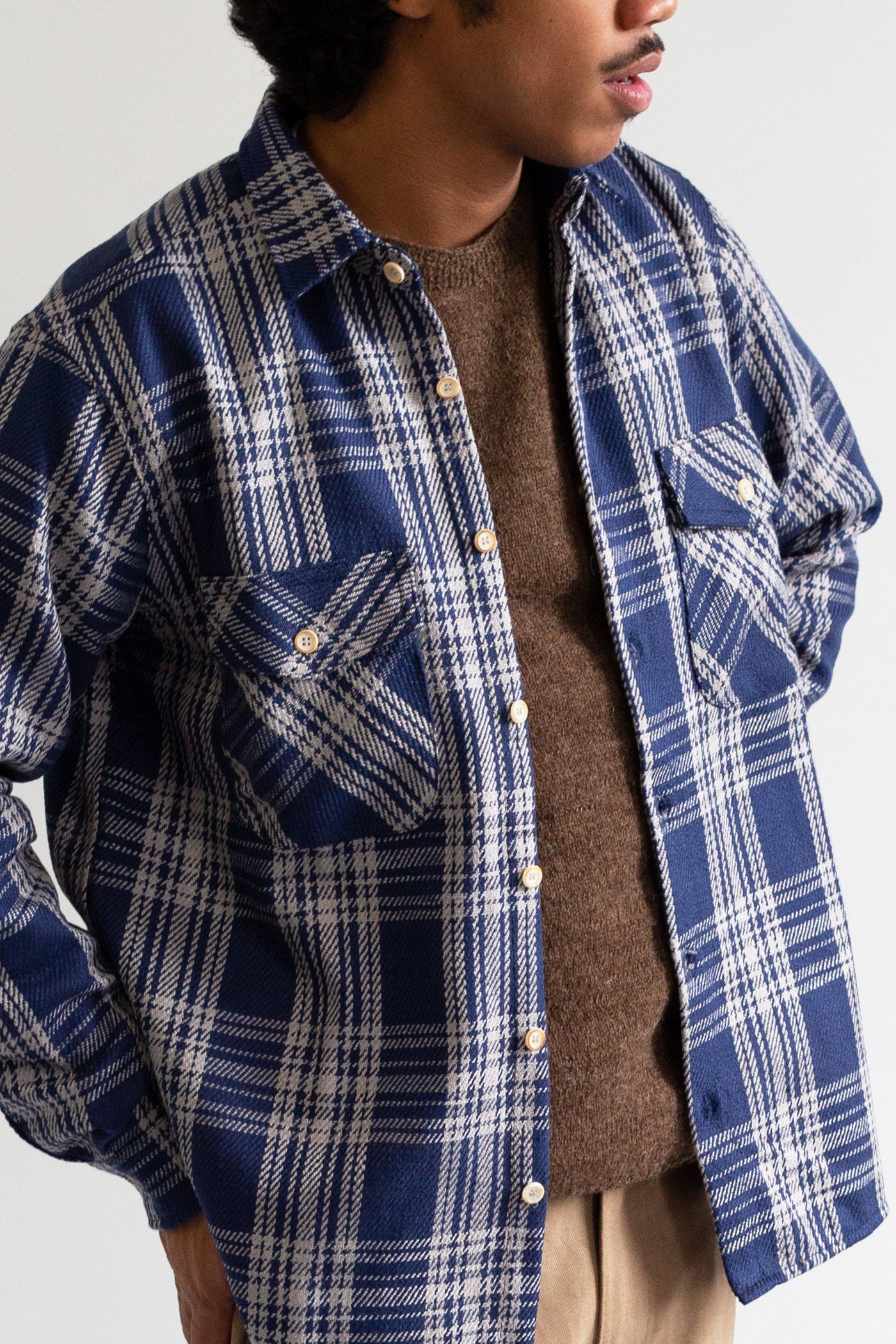 Voe Shetland Wool Sweater - Moorit