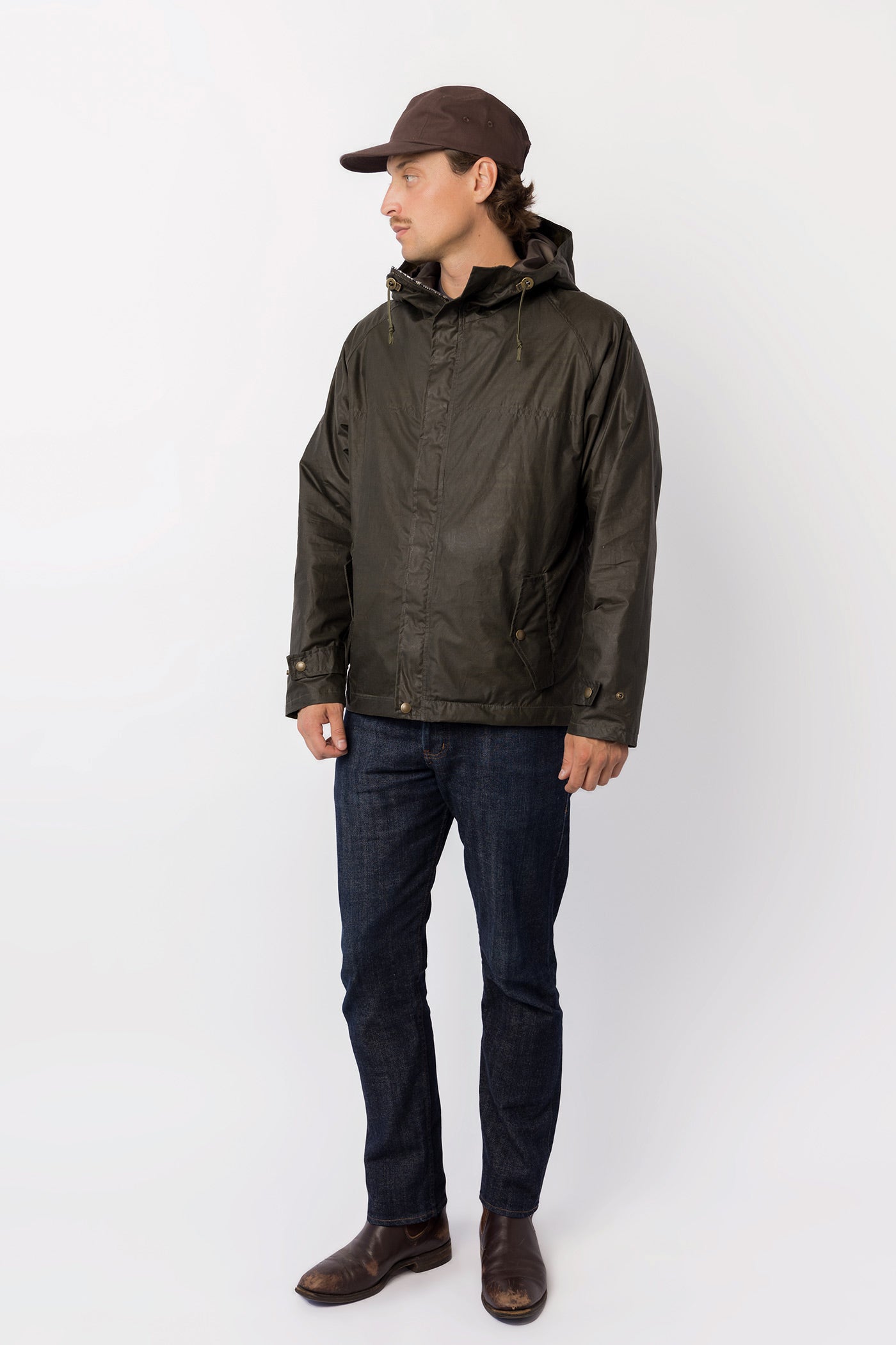 The Freeman – Waxed Cotton - Peat