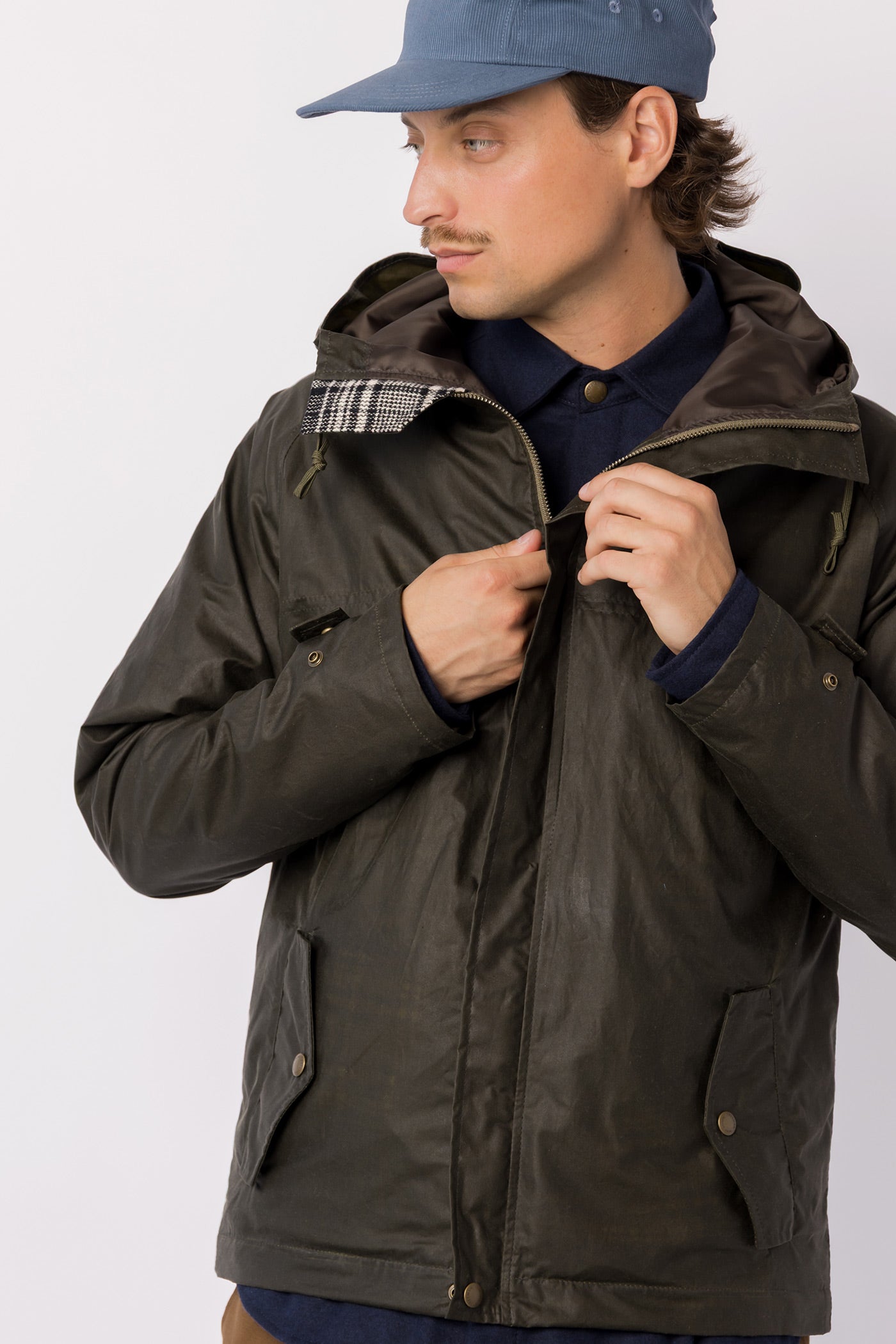 The Freeman – Waxed Cotton - Peat