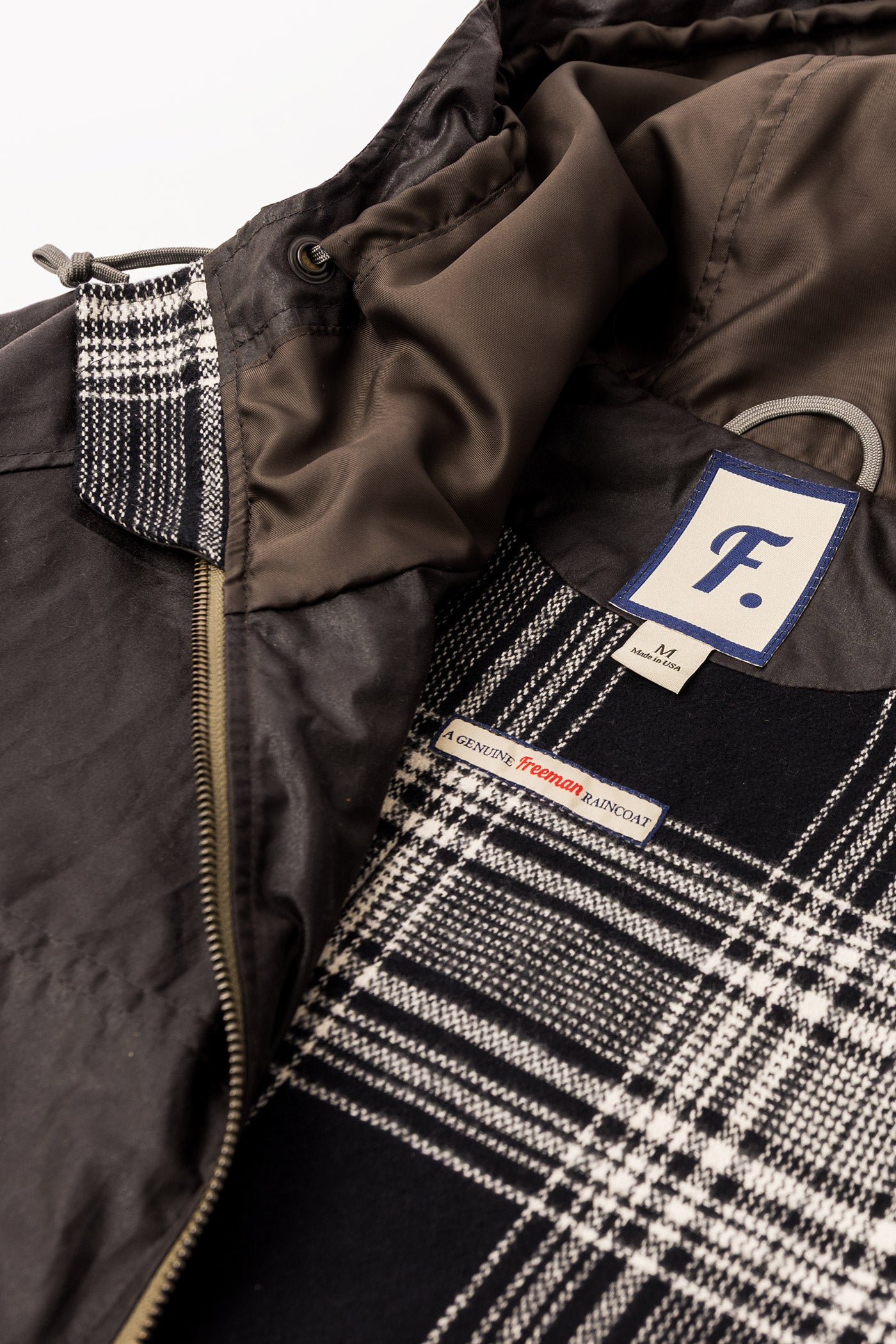 The Freeman – Waxed Cotton - Walnut