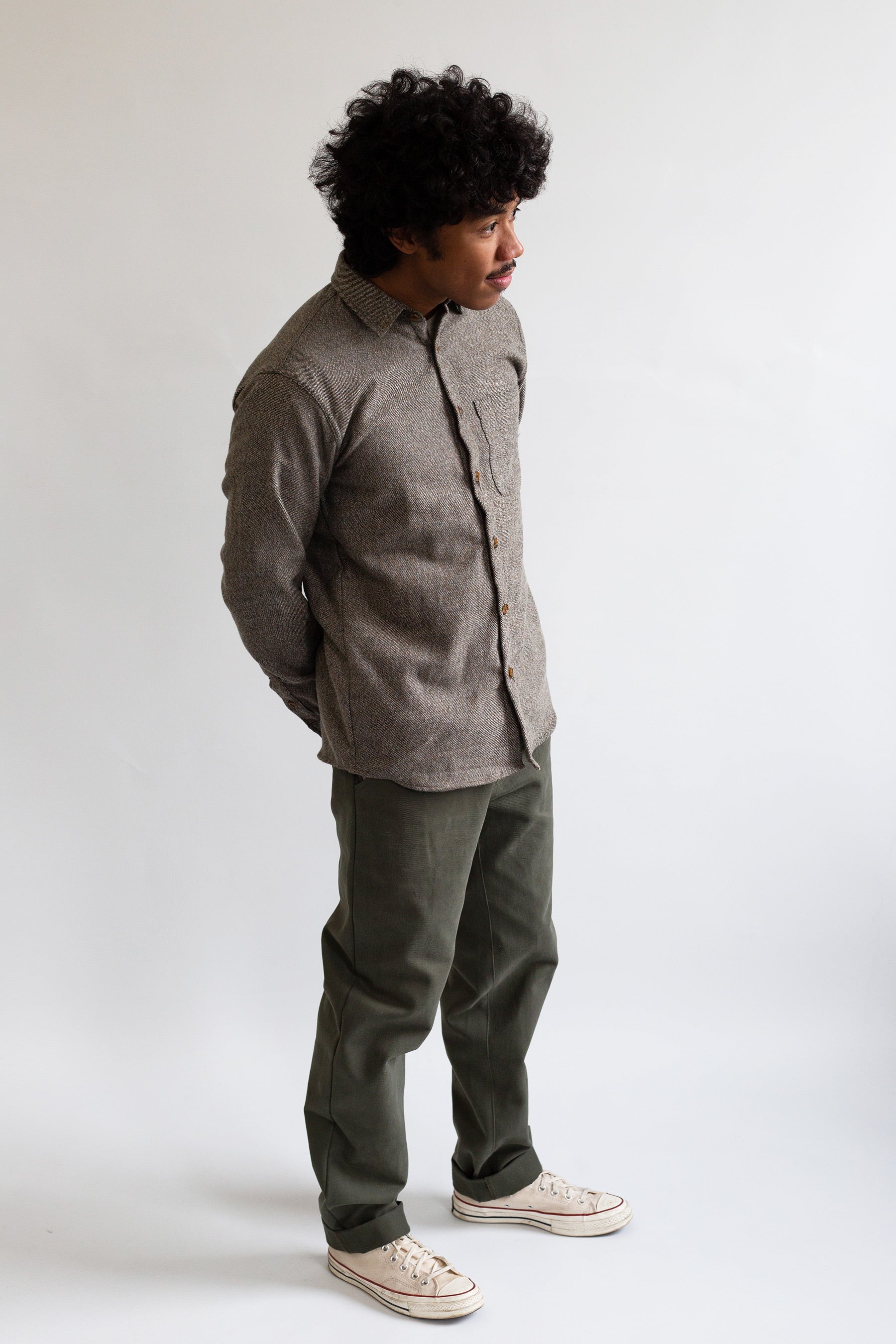 Weathervane Flannel – Shrub