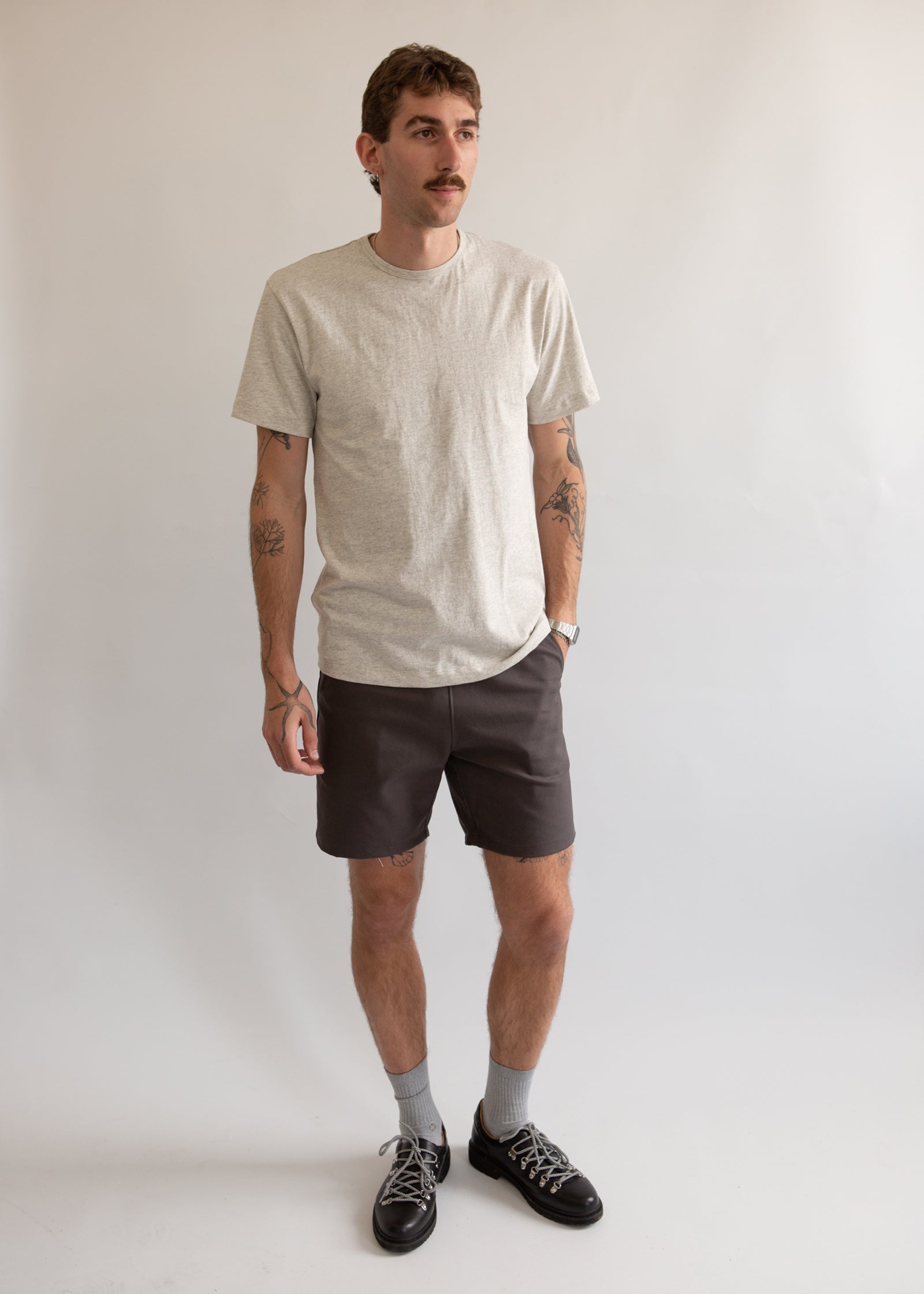 Hosta Shorts - Ash