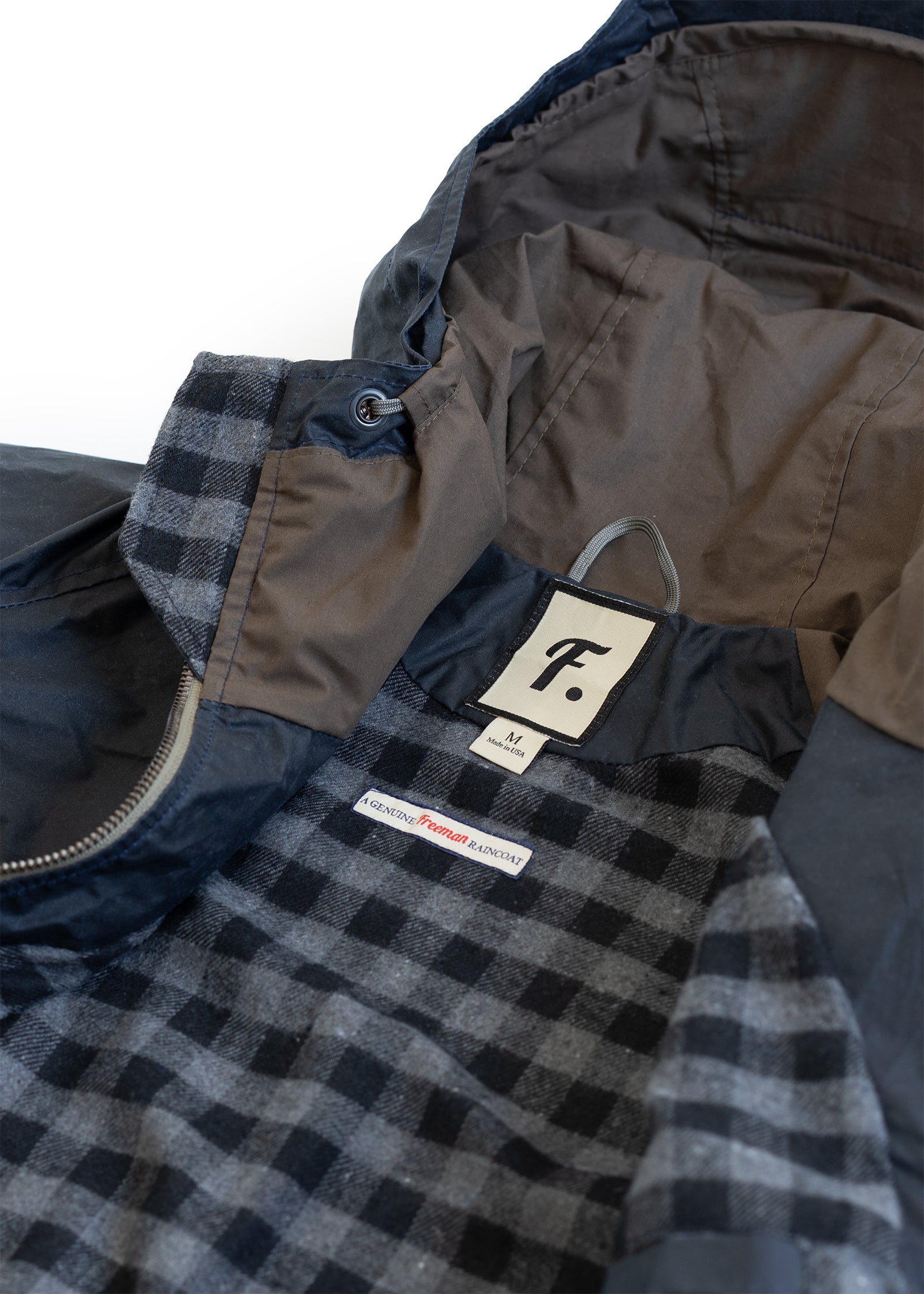 The Freeman – Waxed Cotton - Navy