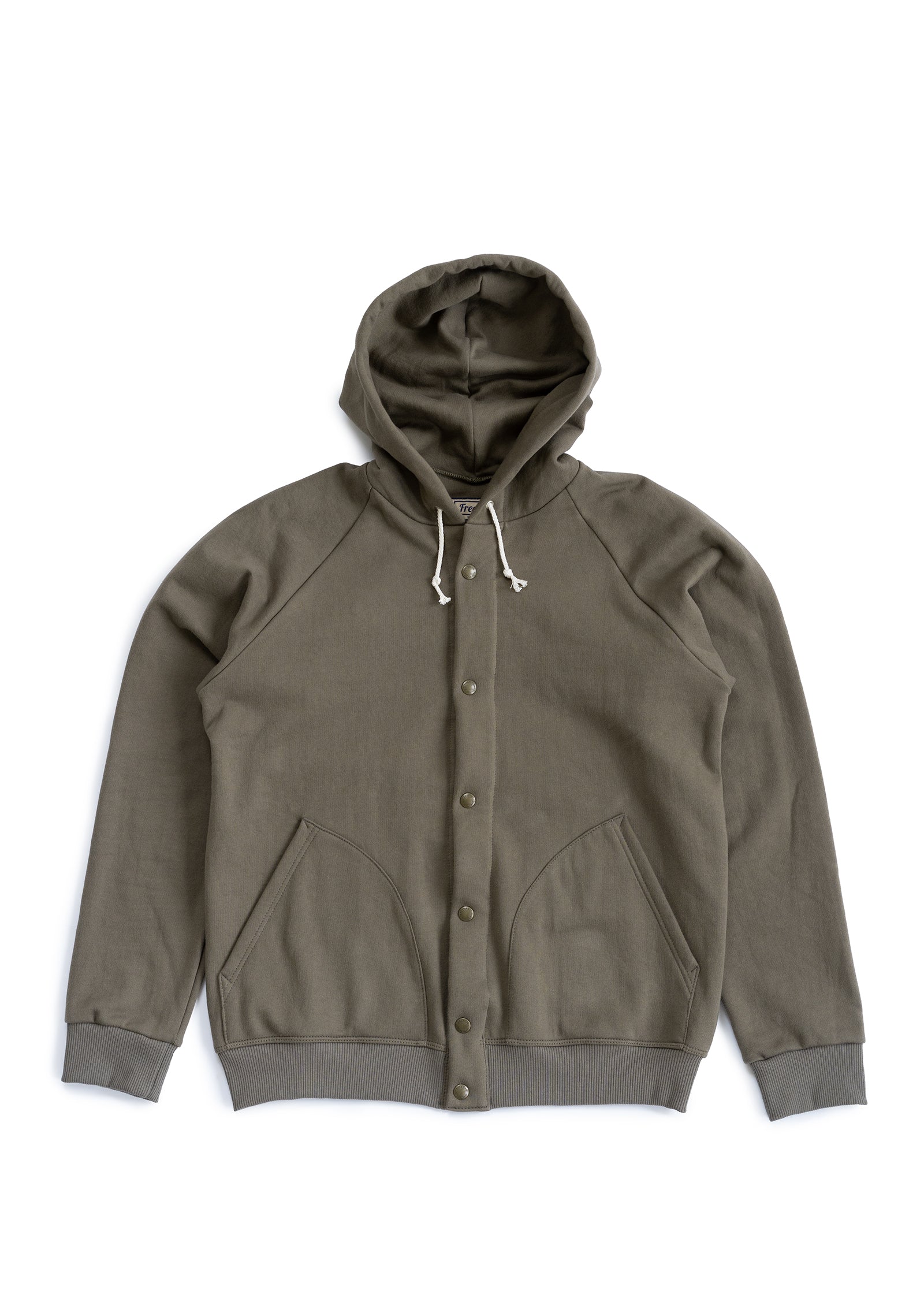 Snap Hoodie - Moss