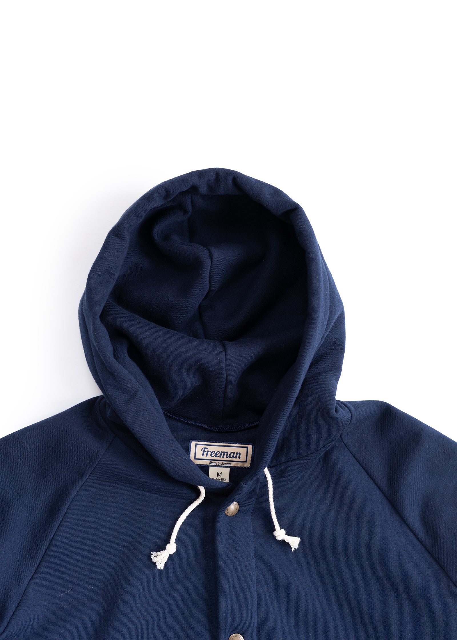 Snap Hoodie - Navy