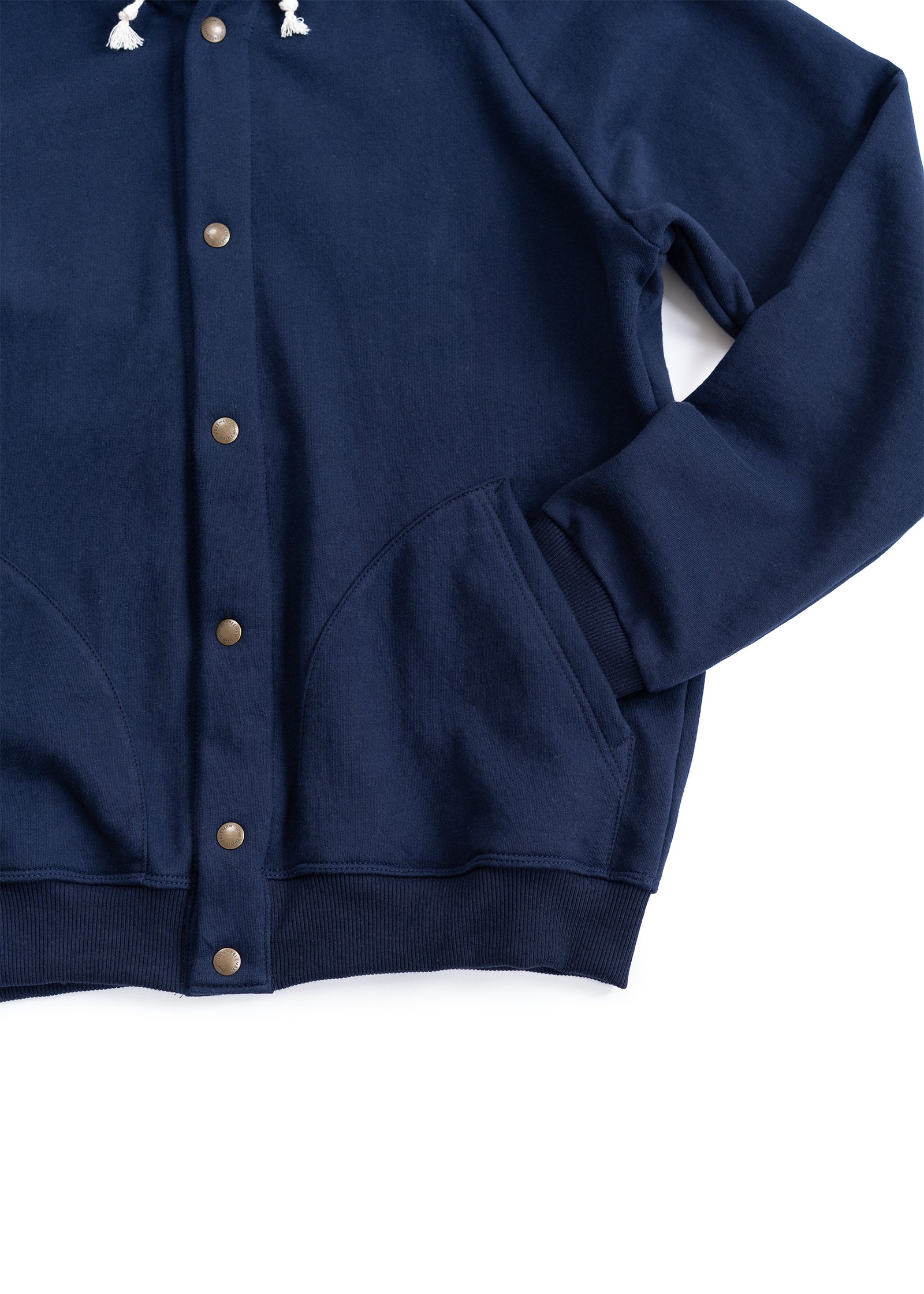 Snap Hoodie - Navy